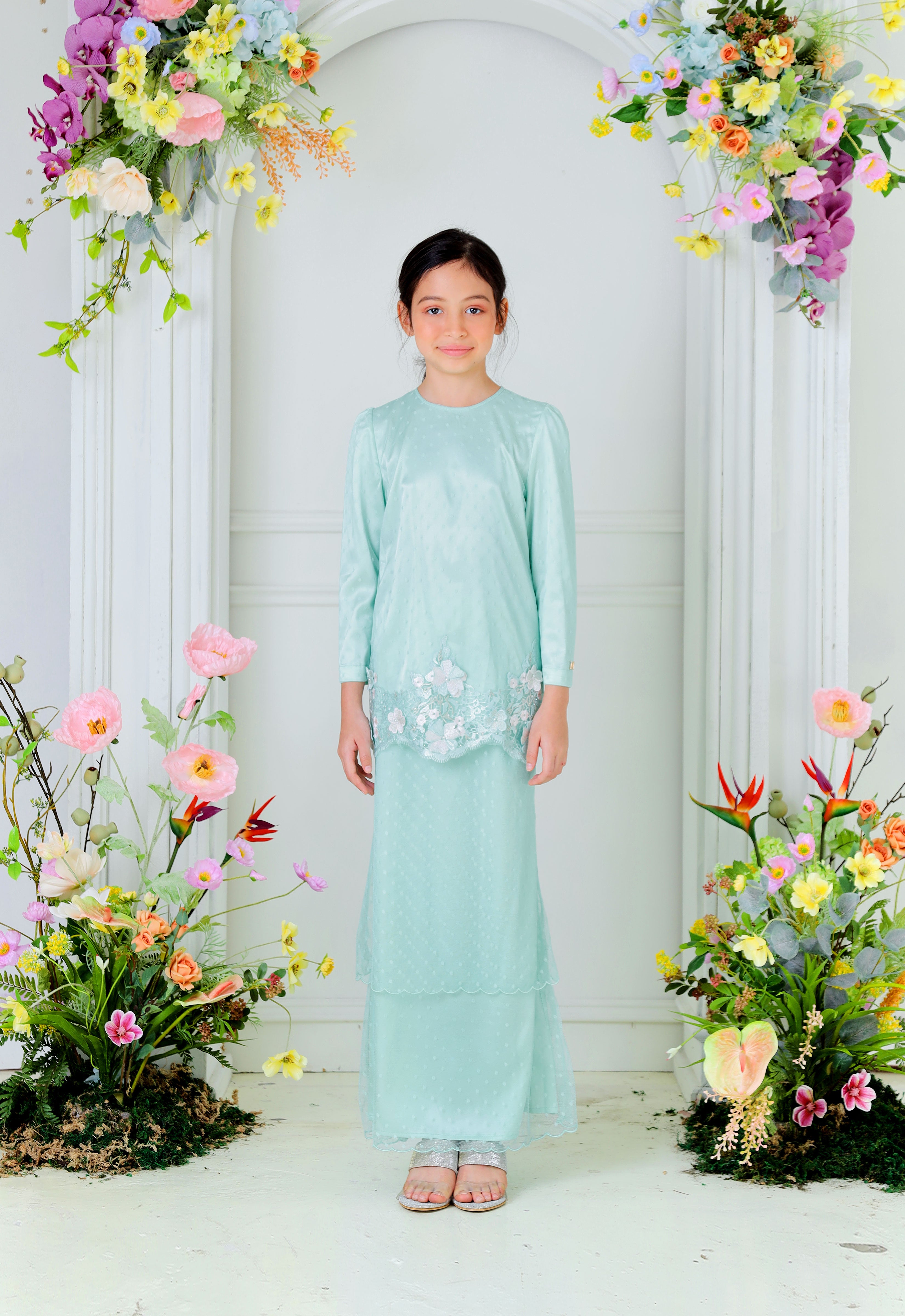 ATILIA LUXE KIDS MINI KURUNG - OCEAN WAVE