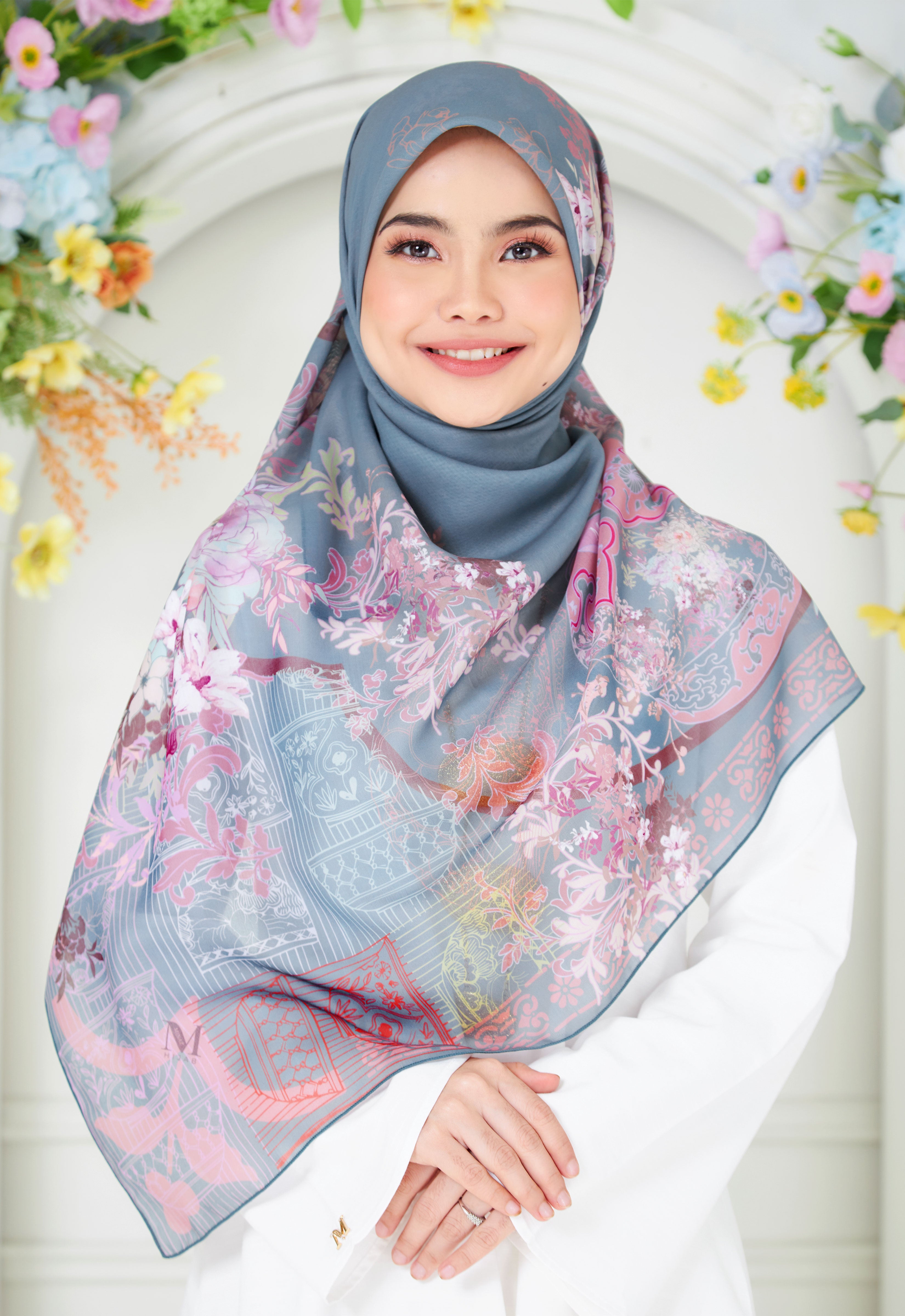 BABA NYONYA BAWAL - GRAY GREEN