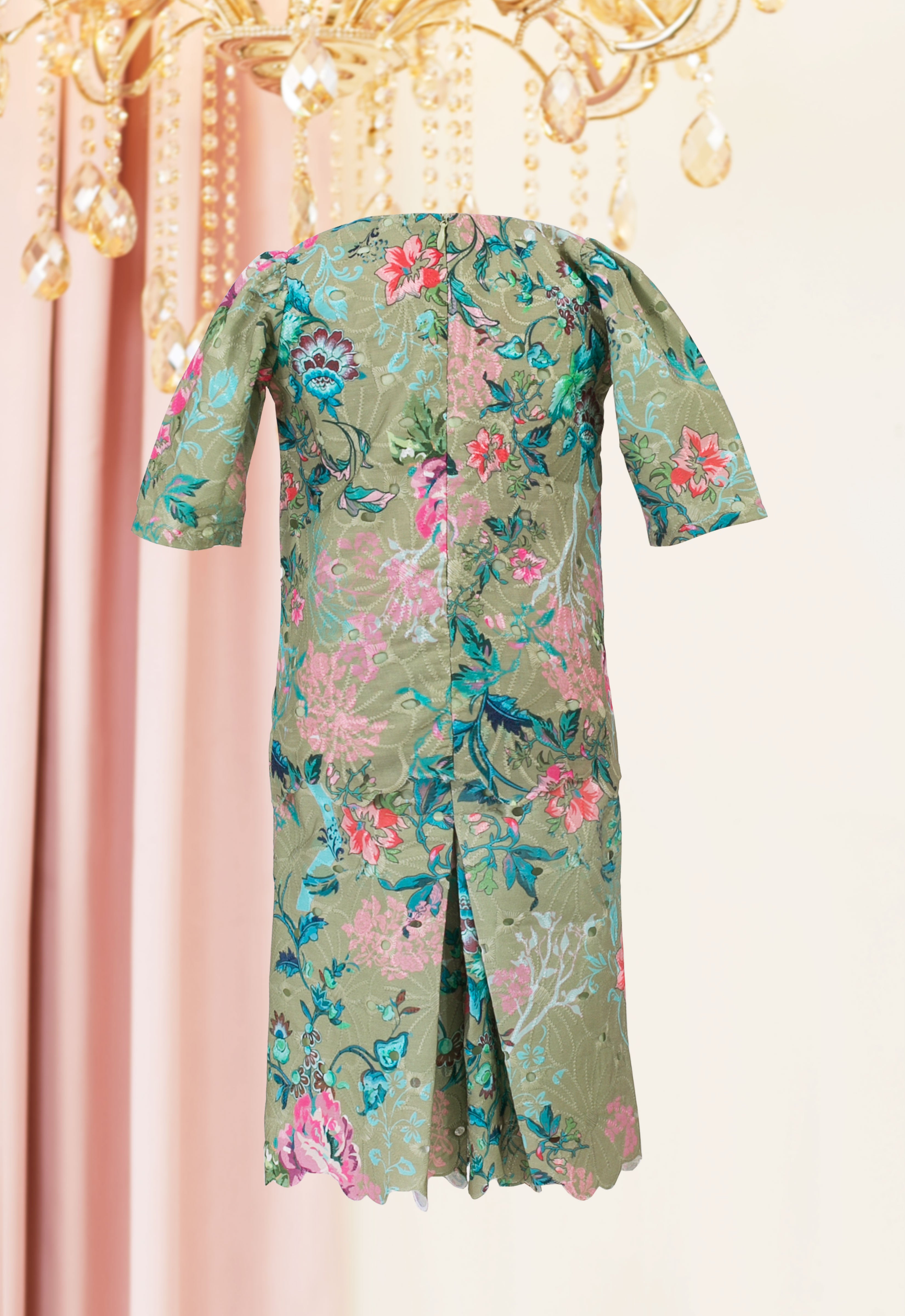 JOANNA PORCELAIN BABY KURUNG - GREEN