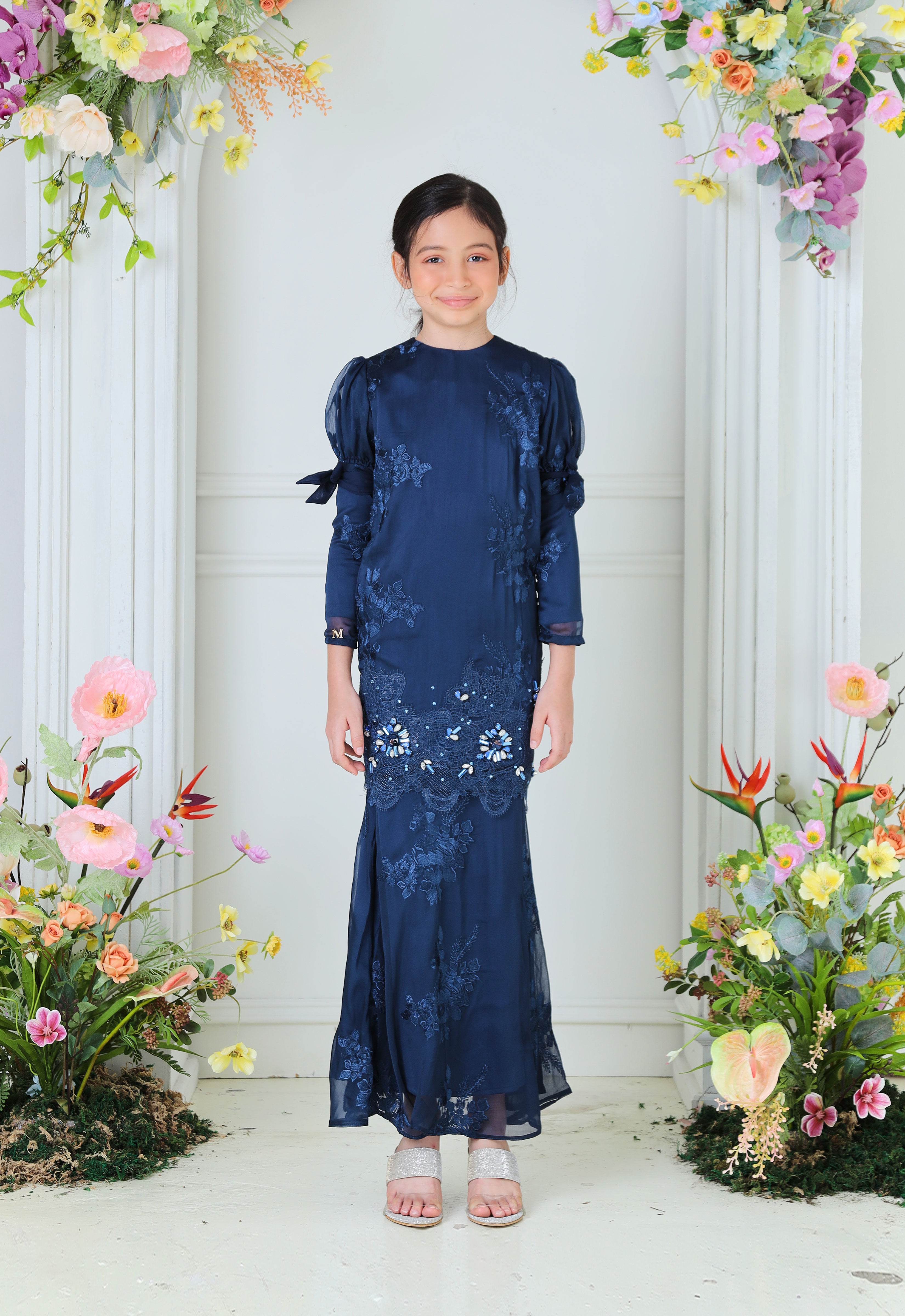 DARLA KIDS KURUNG - NAVY BLUE