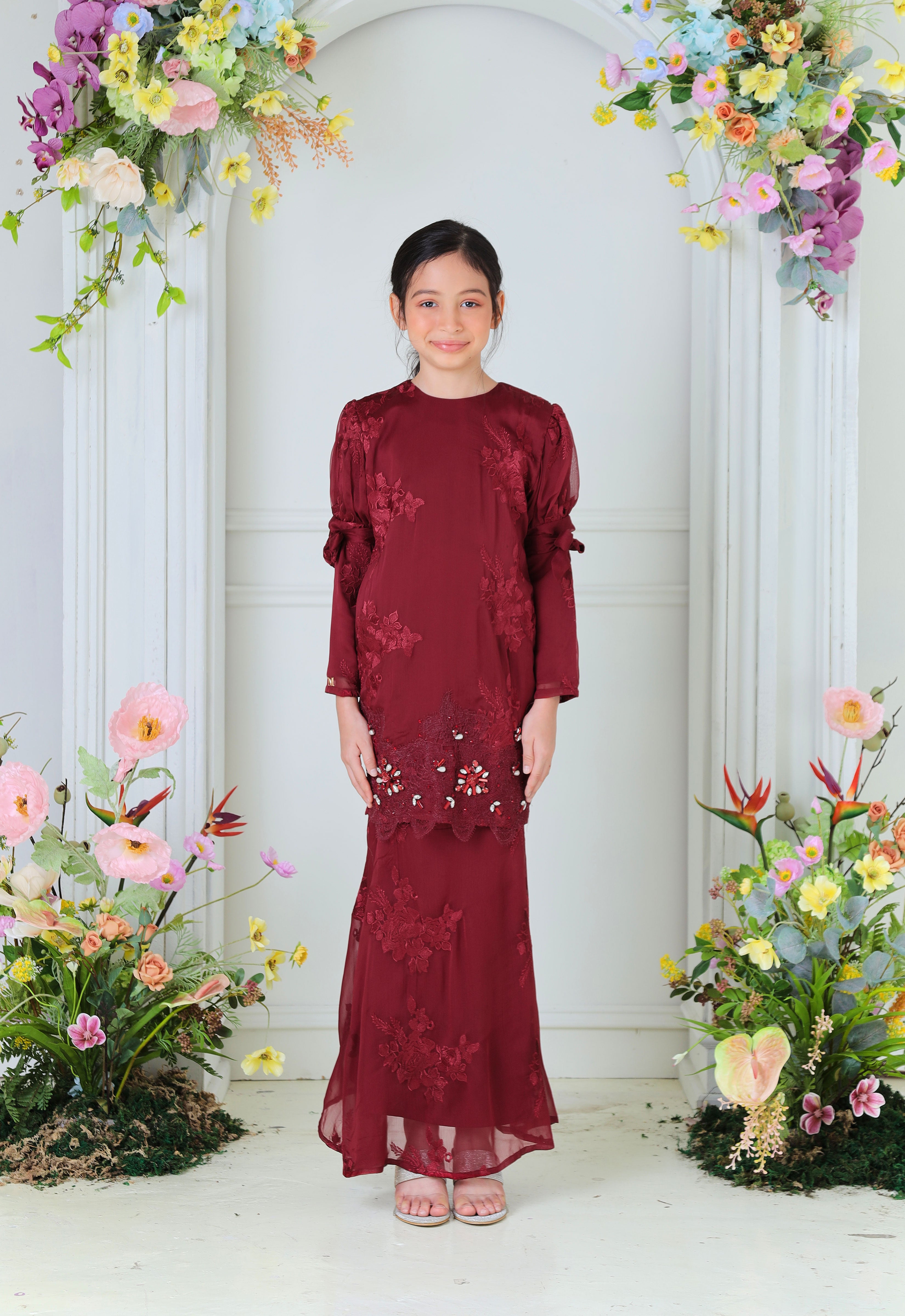 DARLA KIDS KURUNG - MAROON