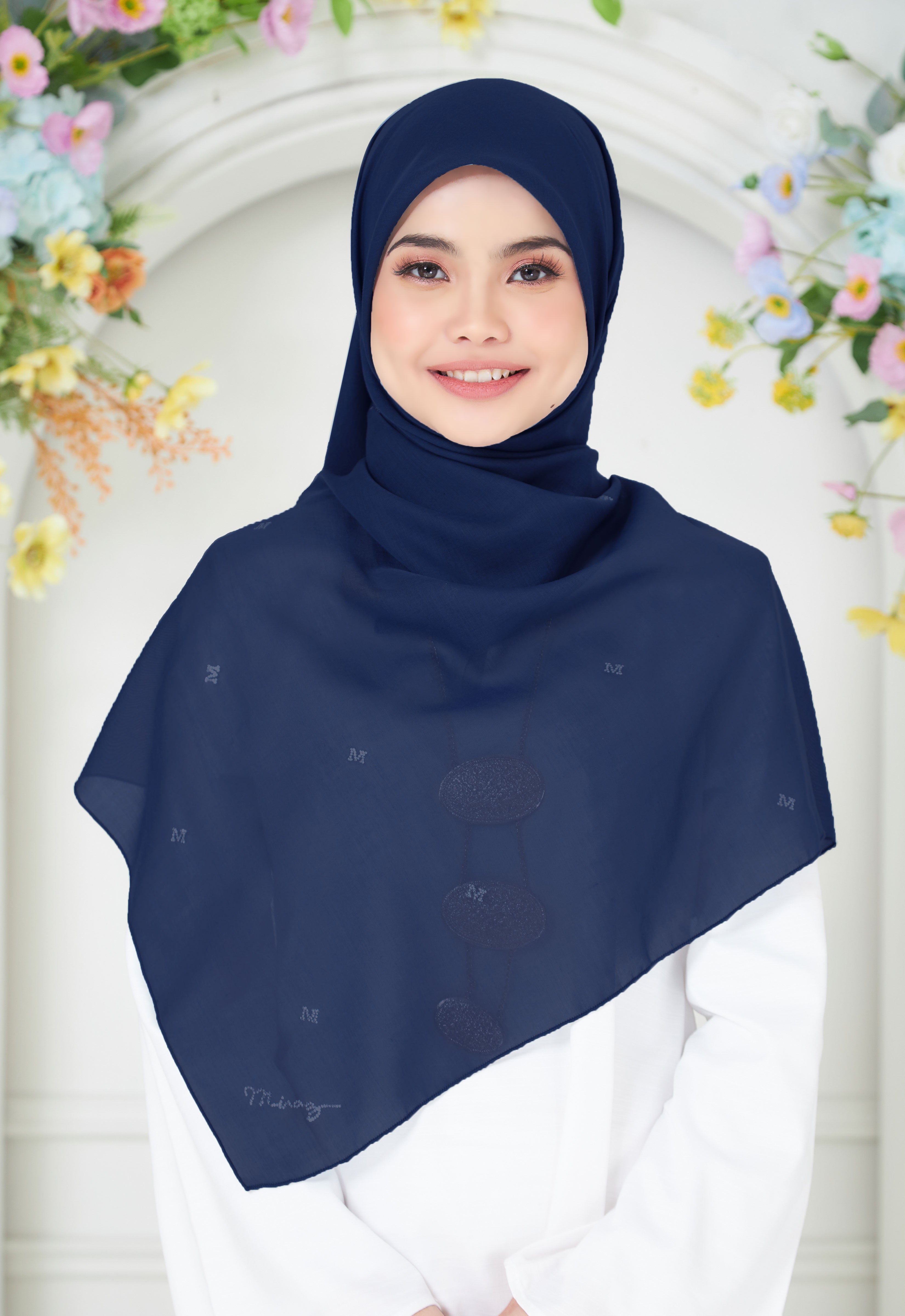 PLAIN BAWAL - DARK BLUE