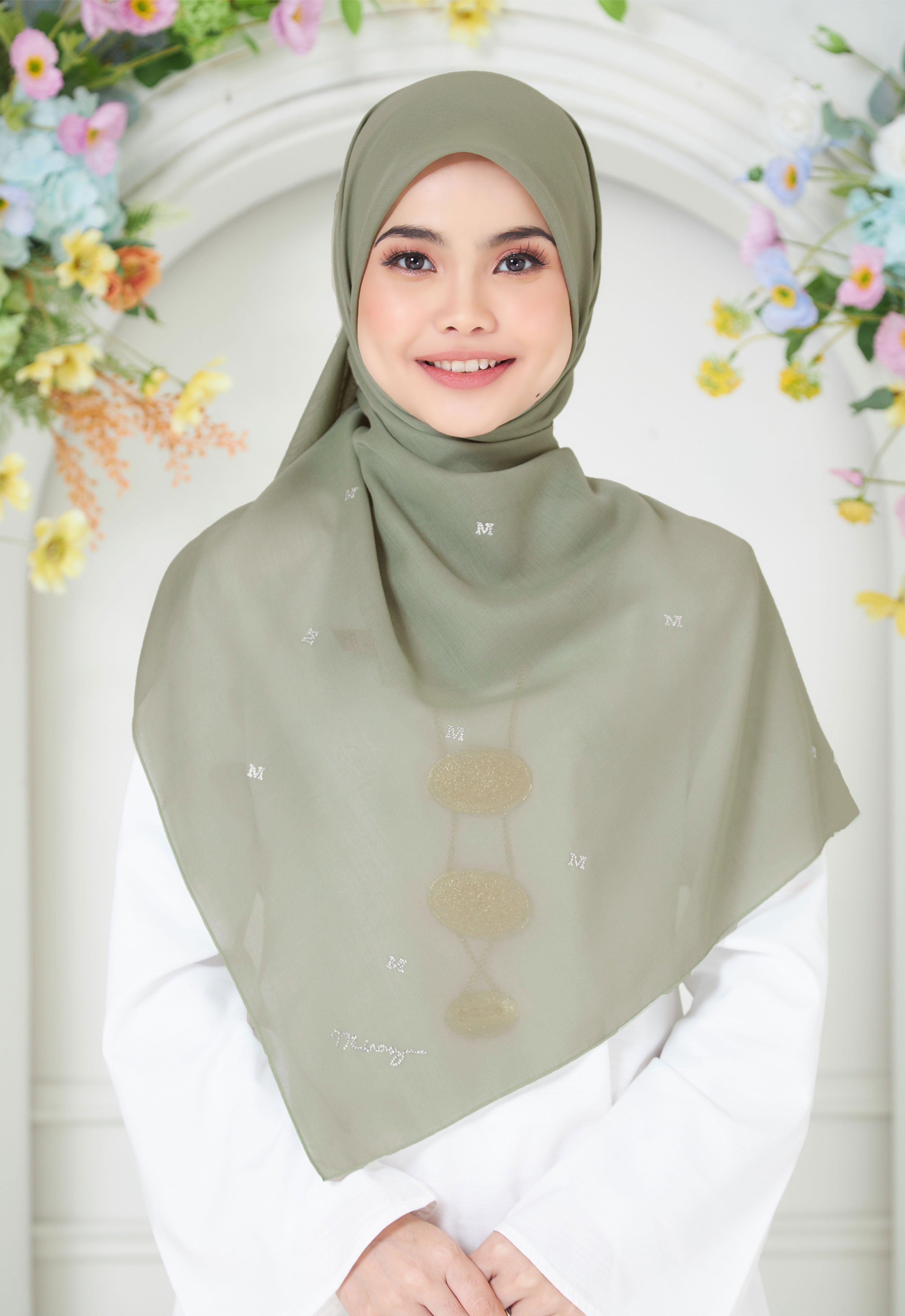 PLAIN BAWAL - DUSTY GREEN