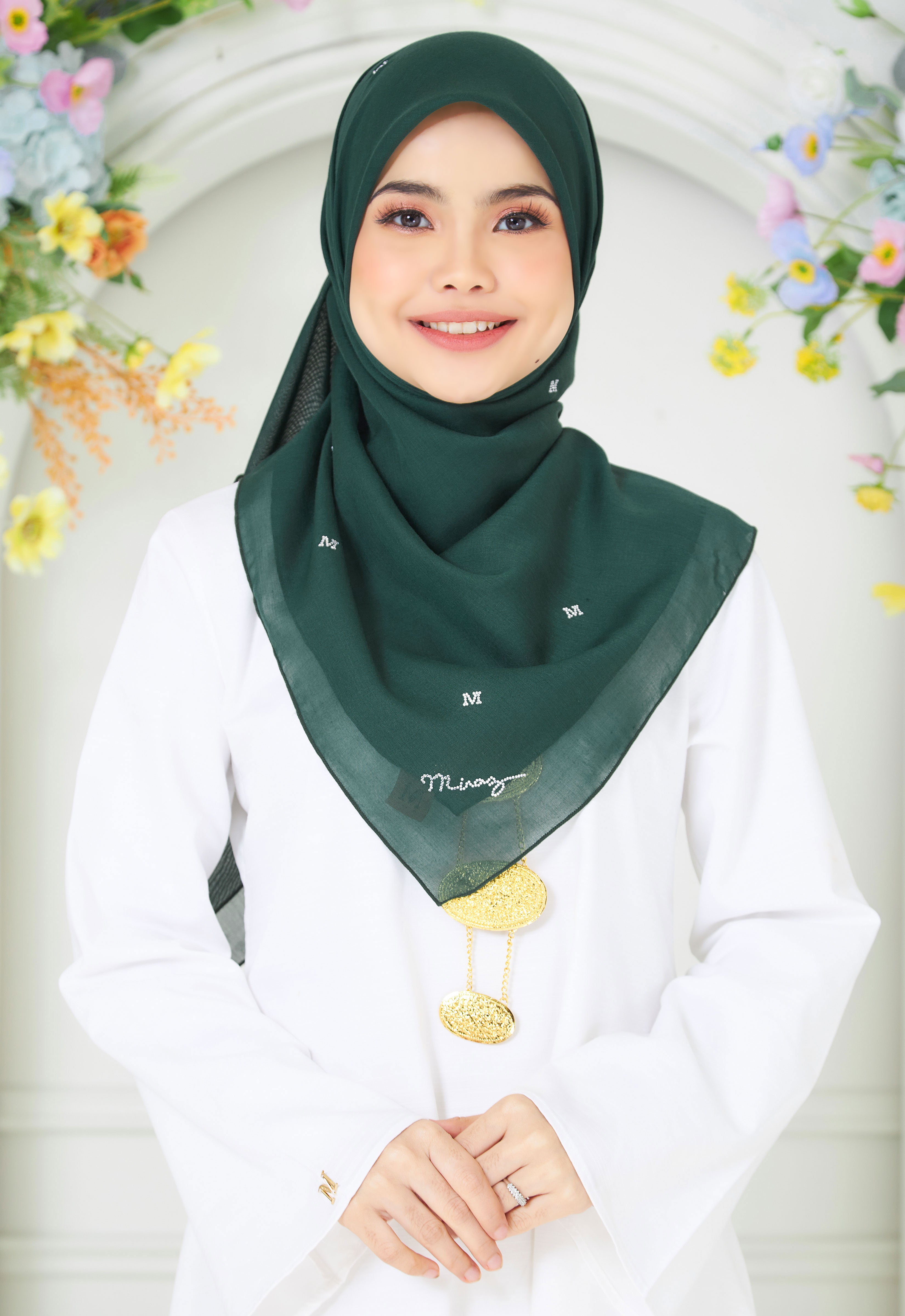 PLAIN BAWAL - EMERALD GREEN