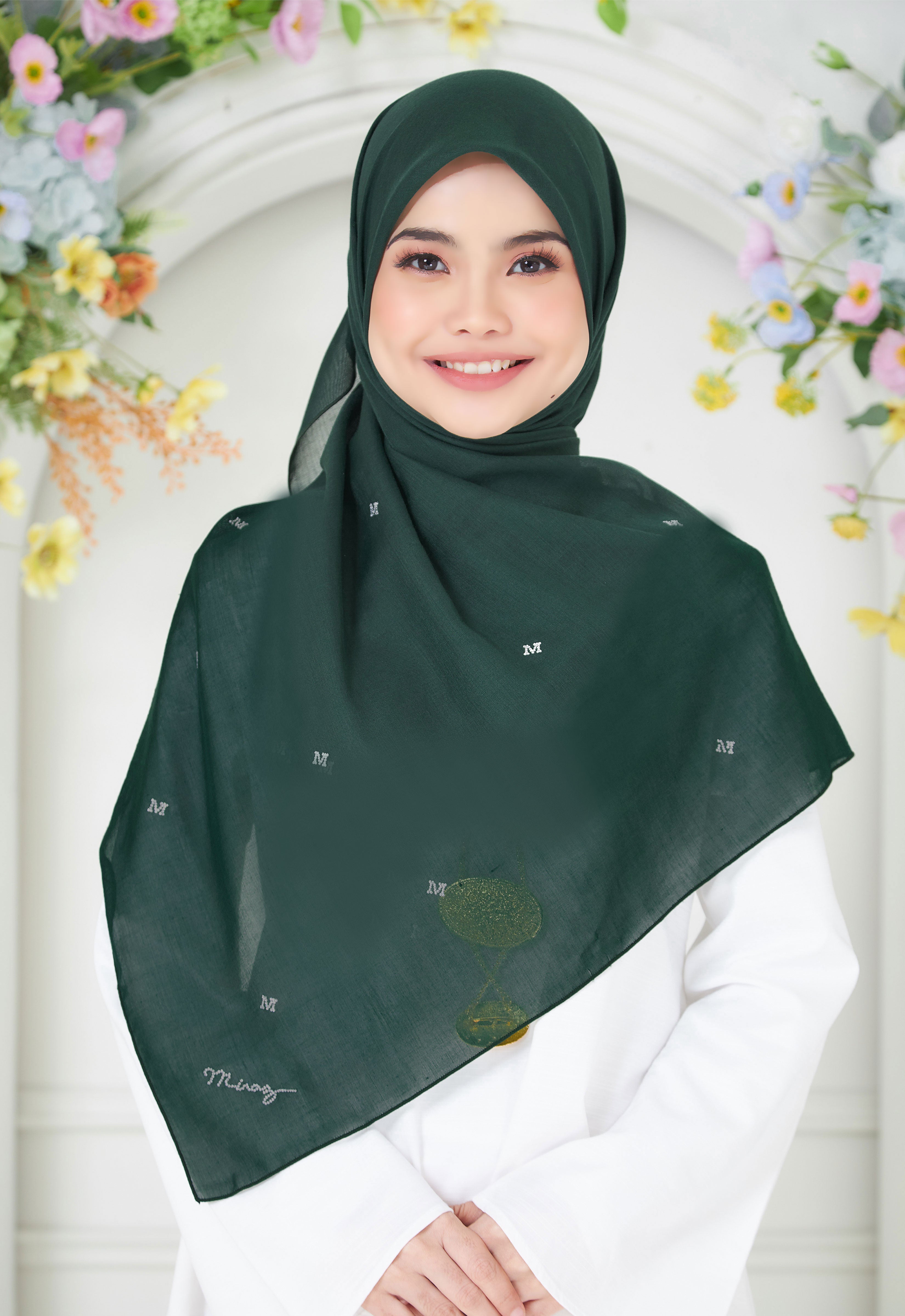 PLAIN BAWAL - EMERALD GREEN