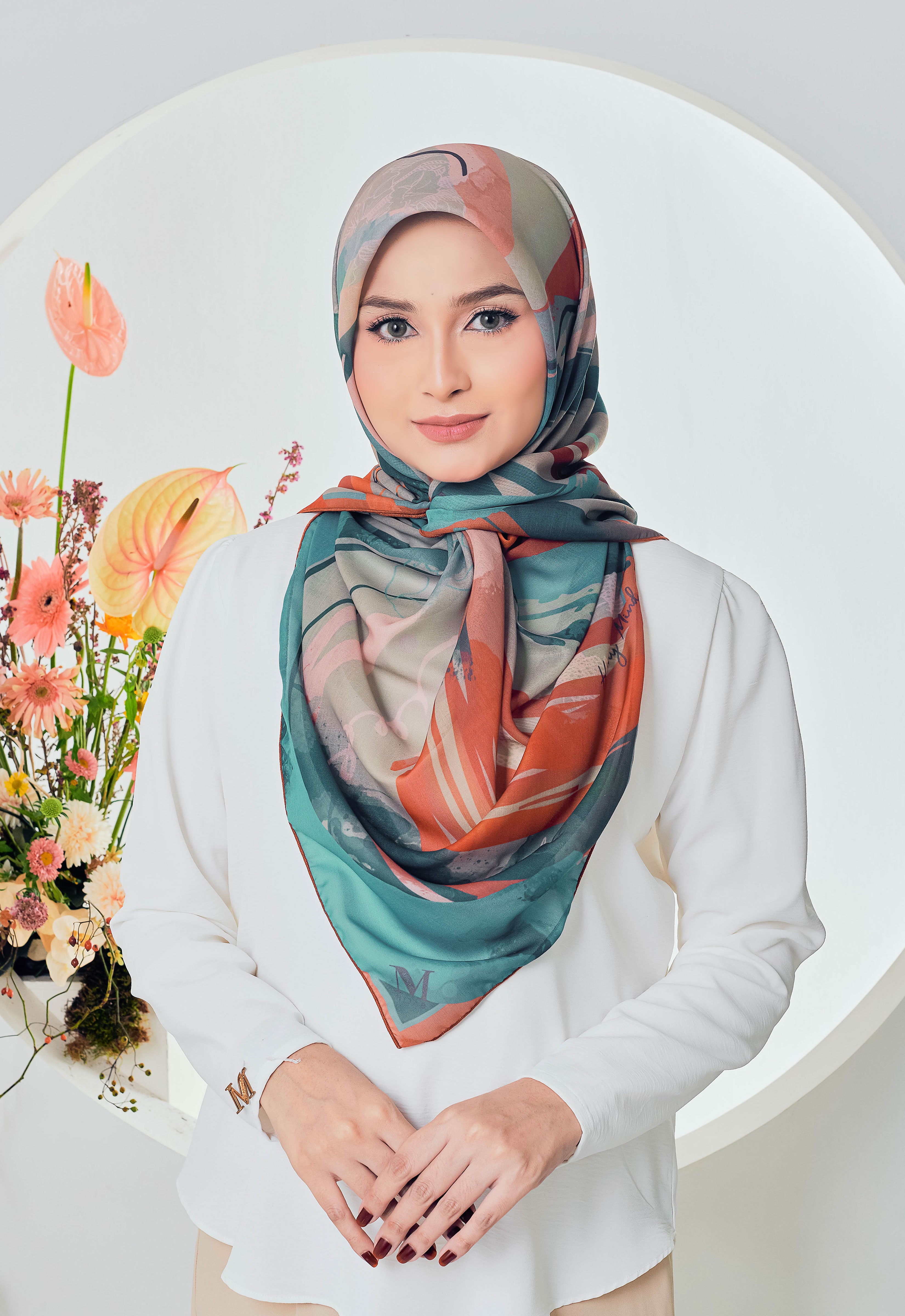 MIASA BAWAL - RUST TEAL