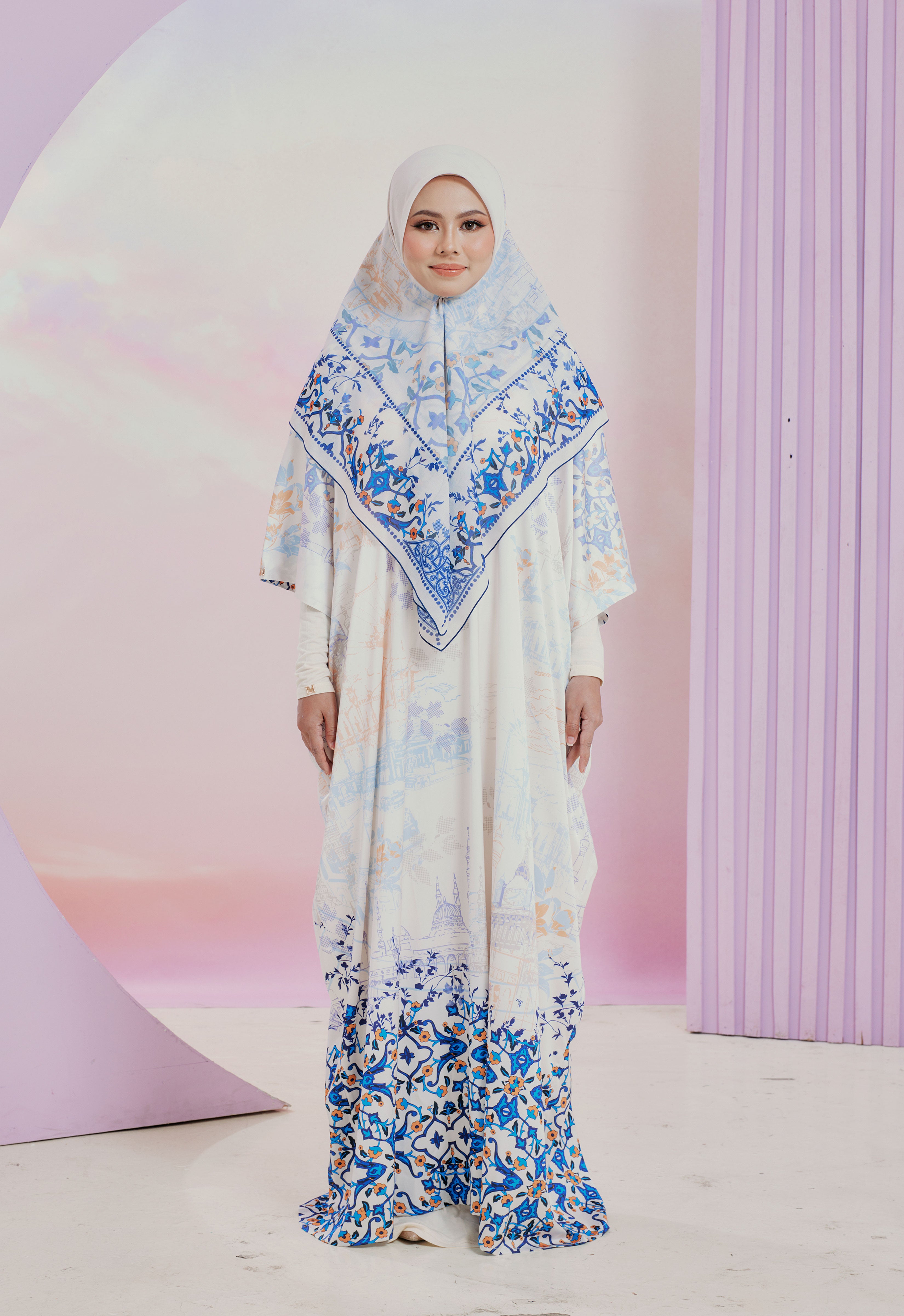 HARAMAIN ABAYA - ROYAL BLUE