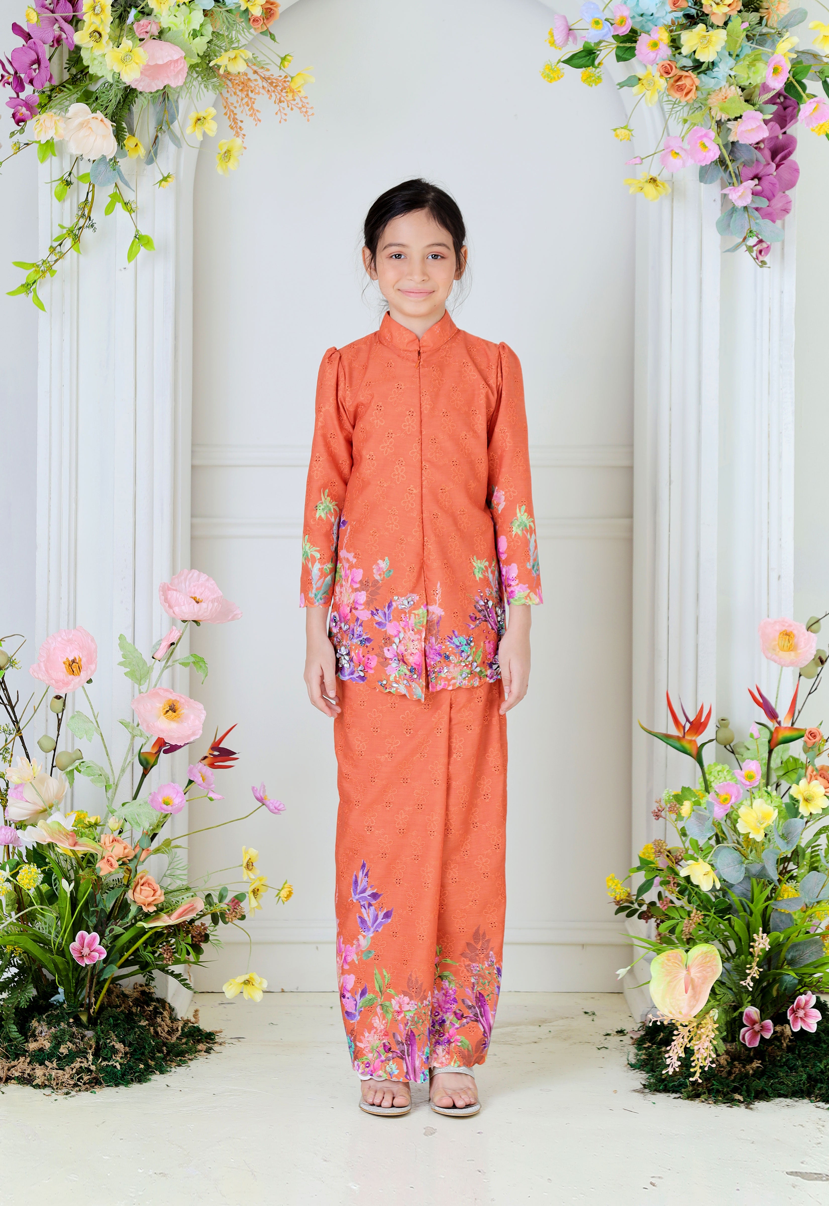 JOANNA KIDS KEBAYA - ORANGE BUTTER