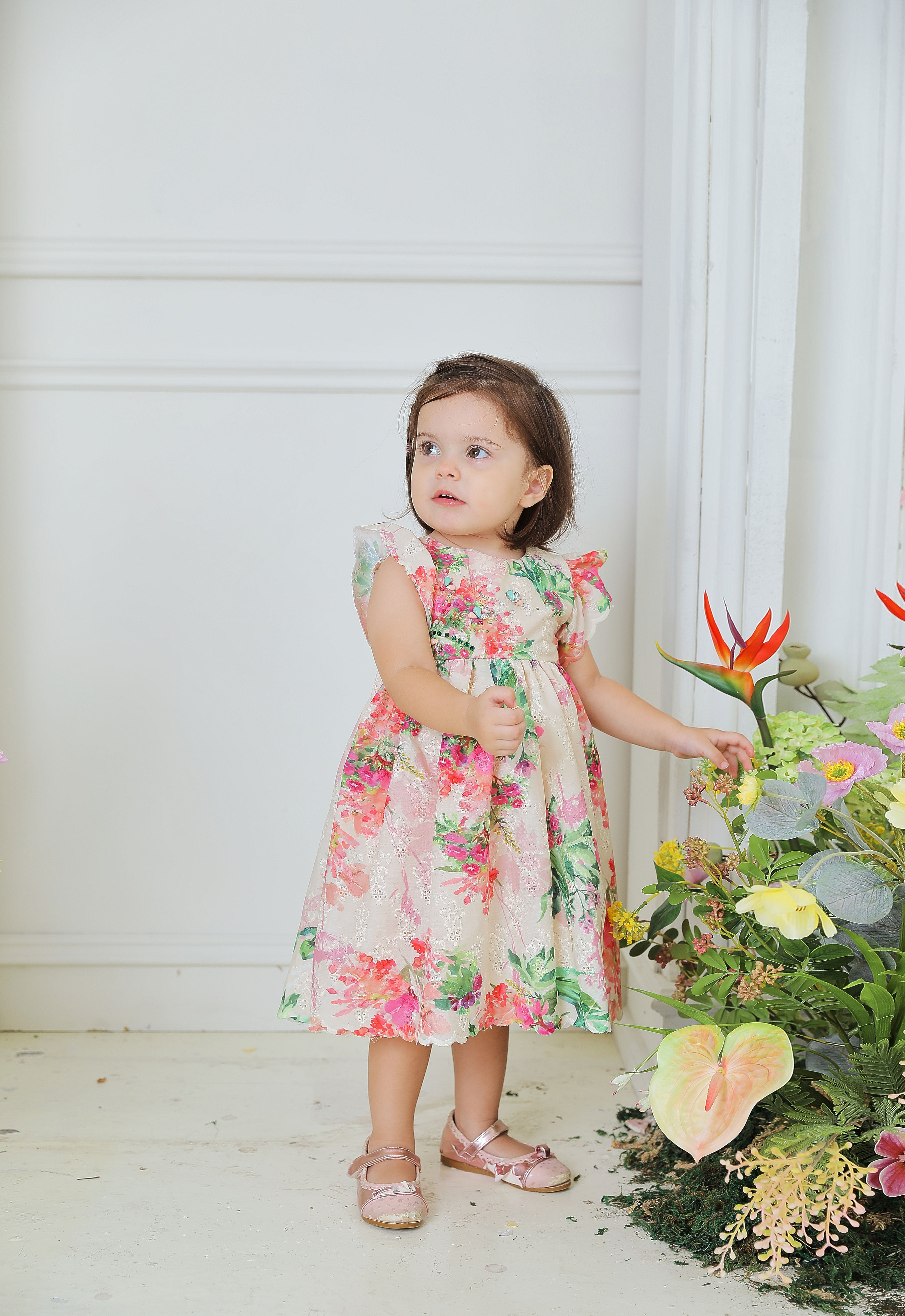 JOANNA BABY DRESS - CREAM