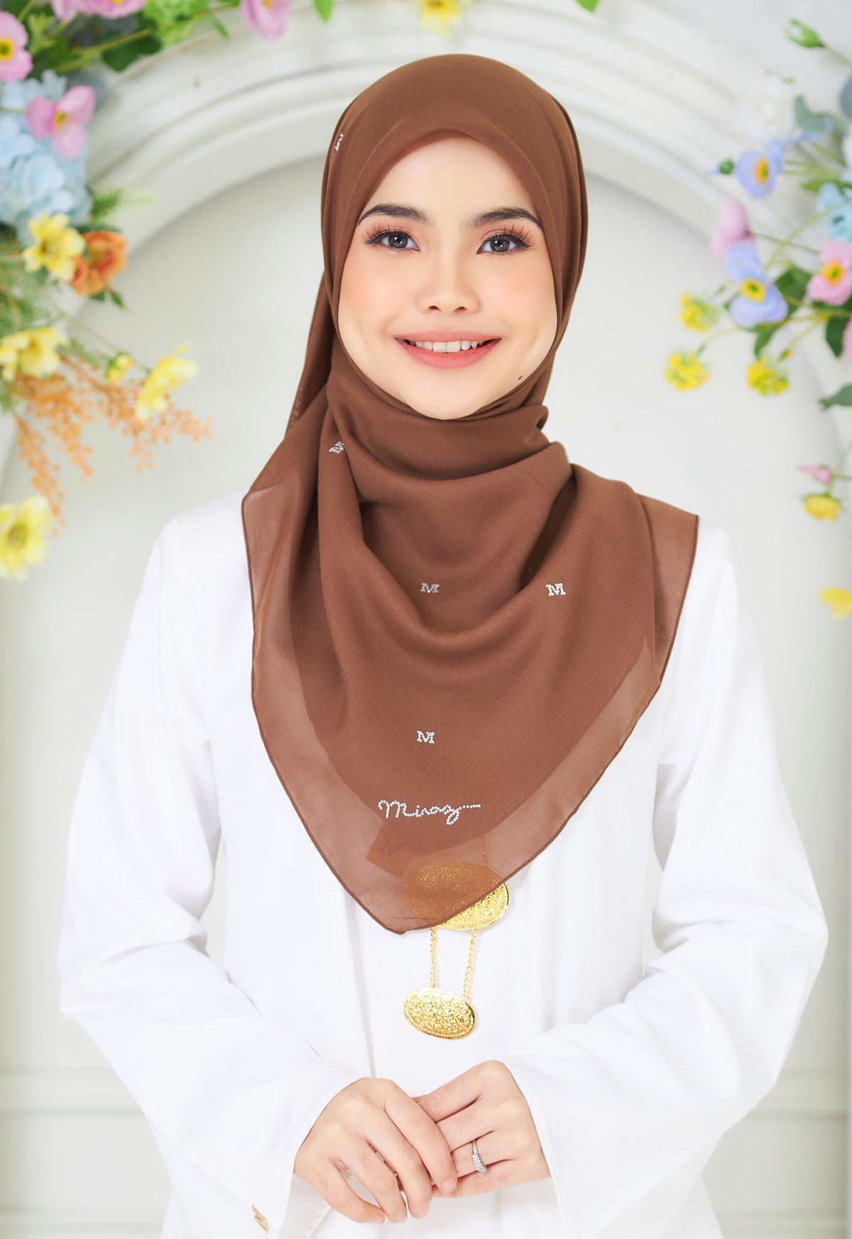 MINAZ HIJAB - PLAIN MSTONE SERIES