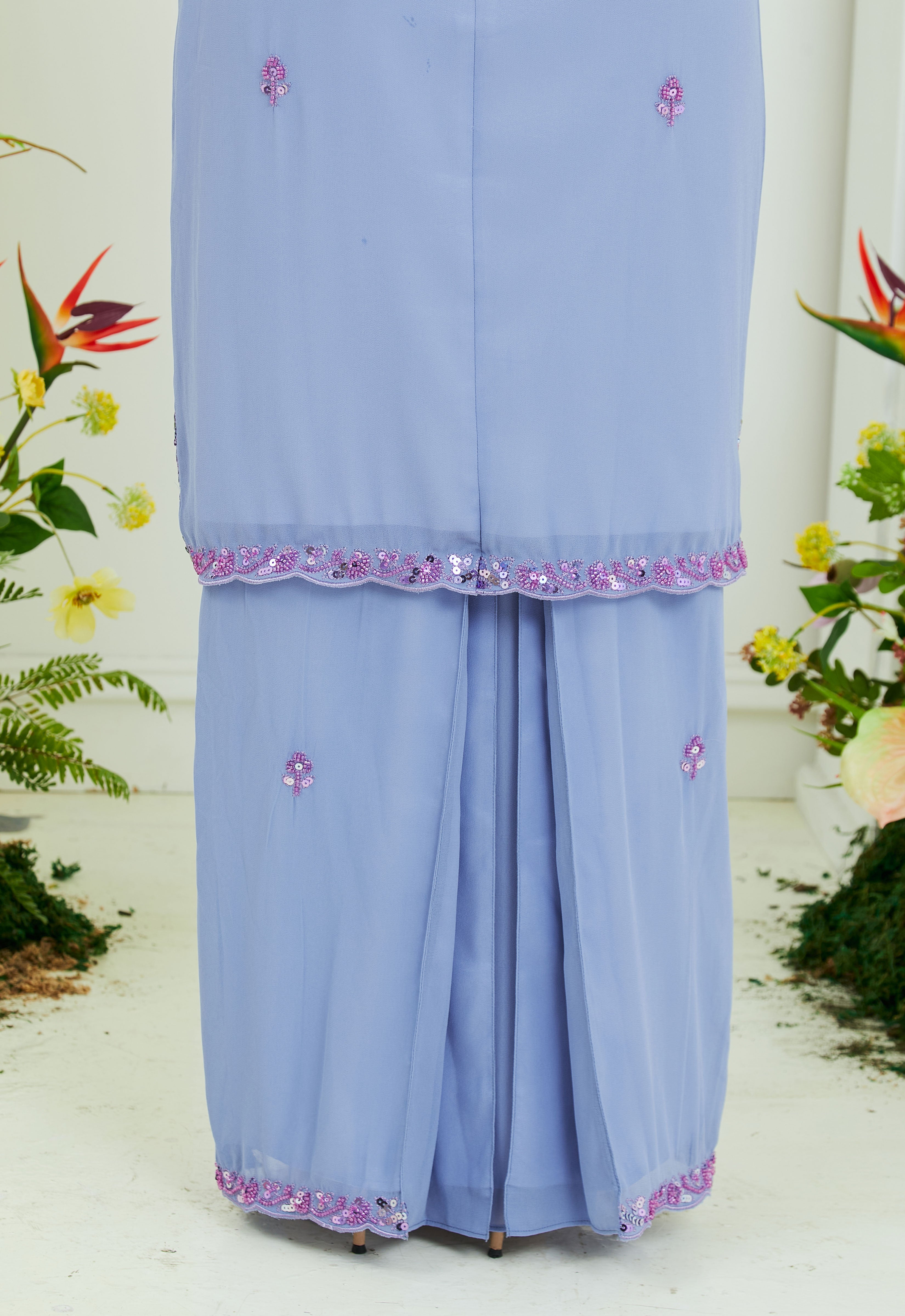 AISYAA LUXE KURUNG - DUSTY PURPLE