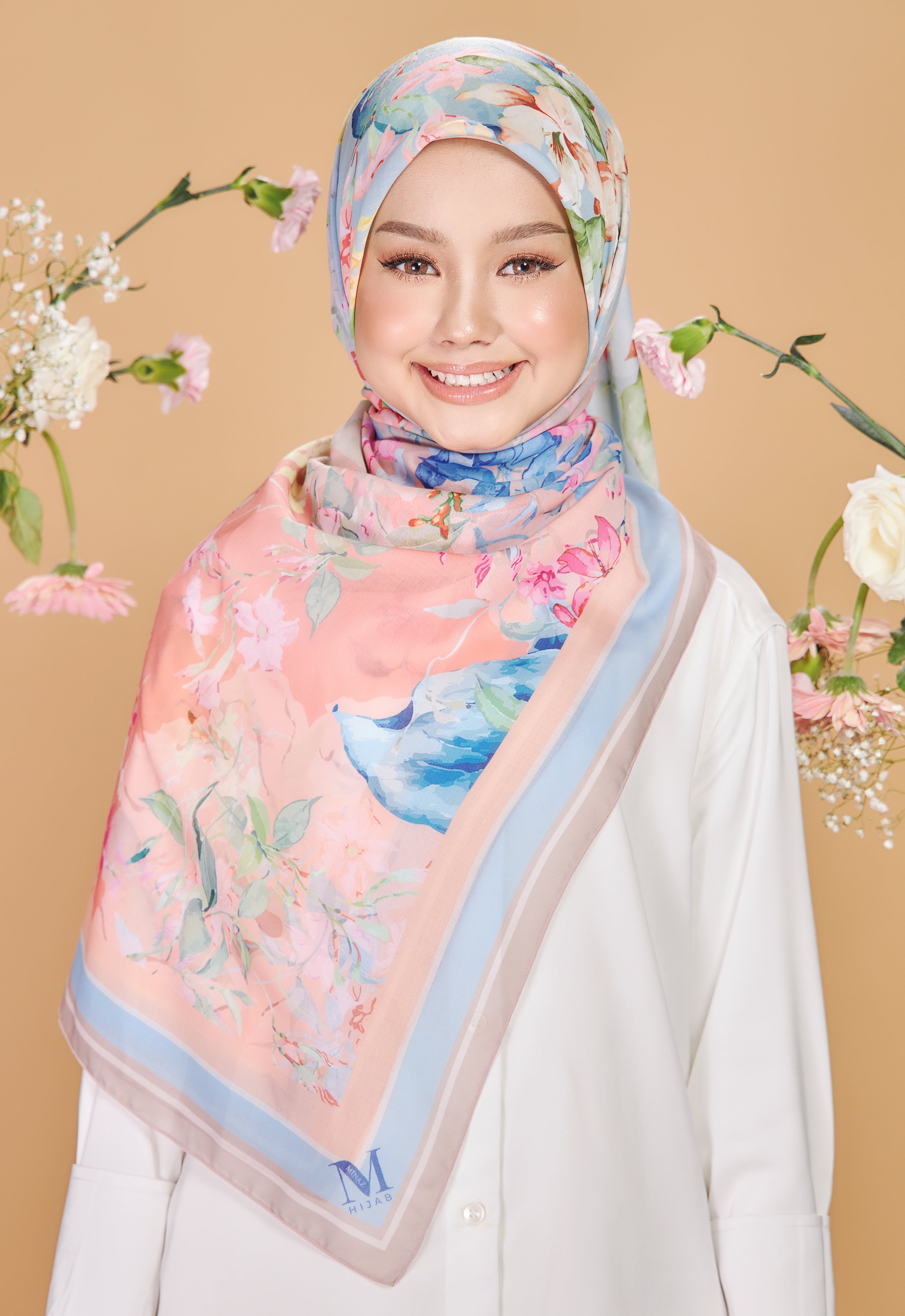 REJECT ITEM | KIRANA BAWAL - BLUE PEACH