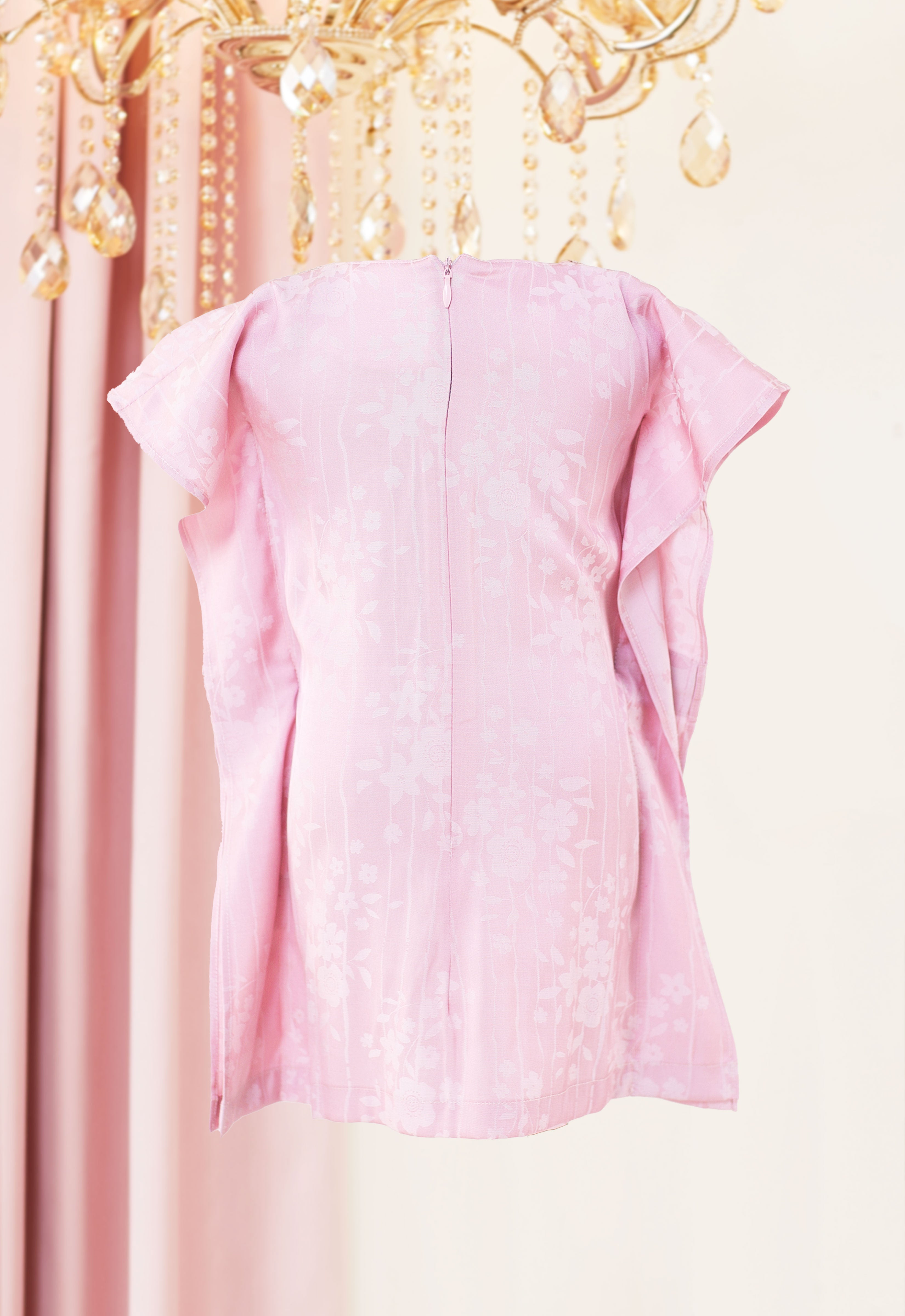 DANEEN BABY DRESS - BLUSH PINK