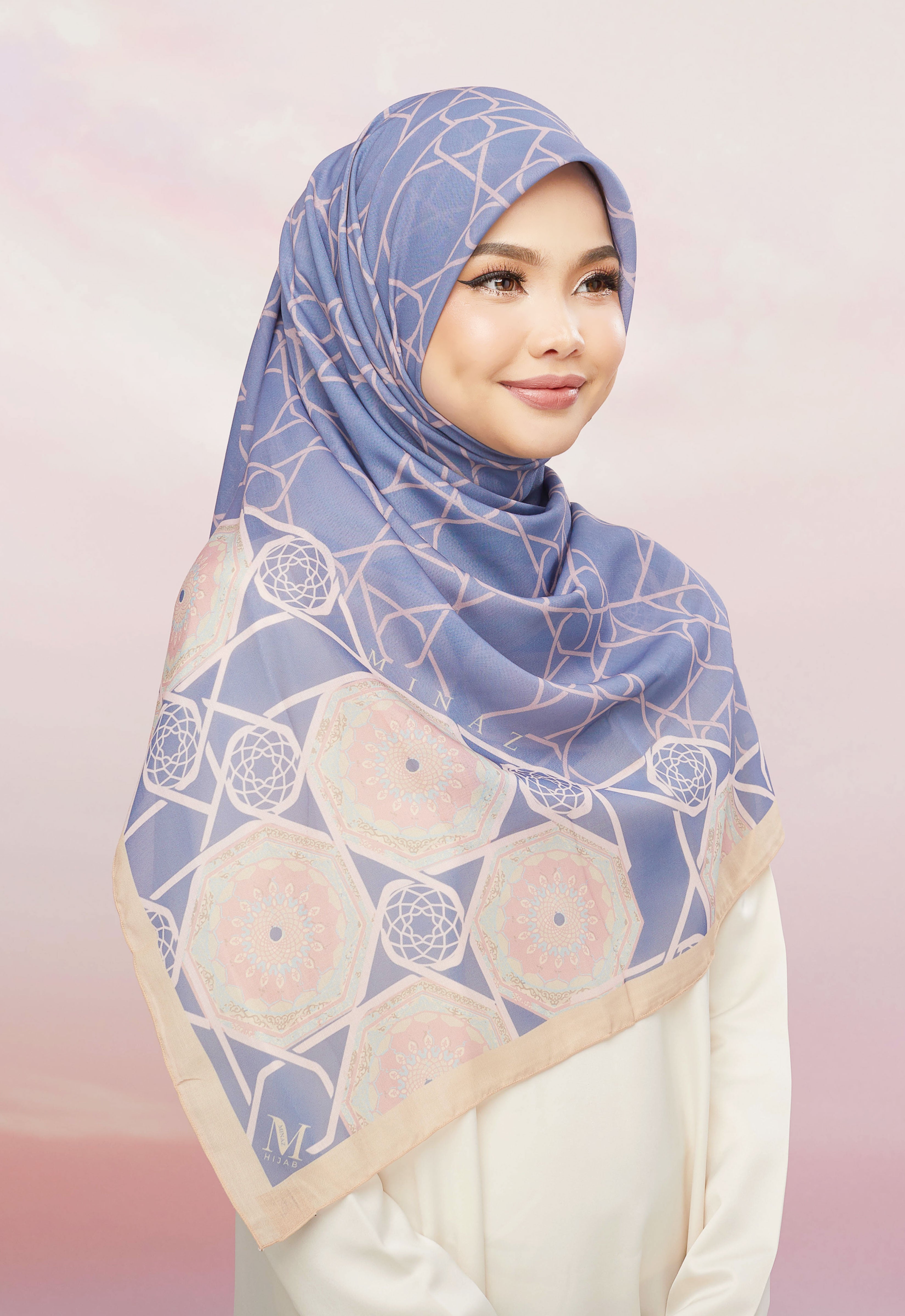 ARABESQUE BAWAL - DUSTY BLUE