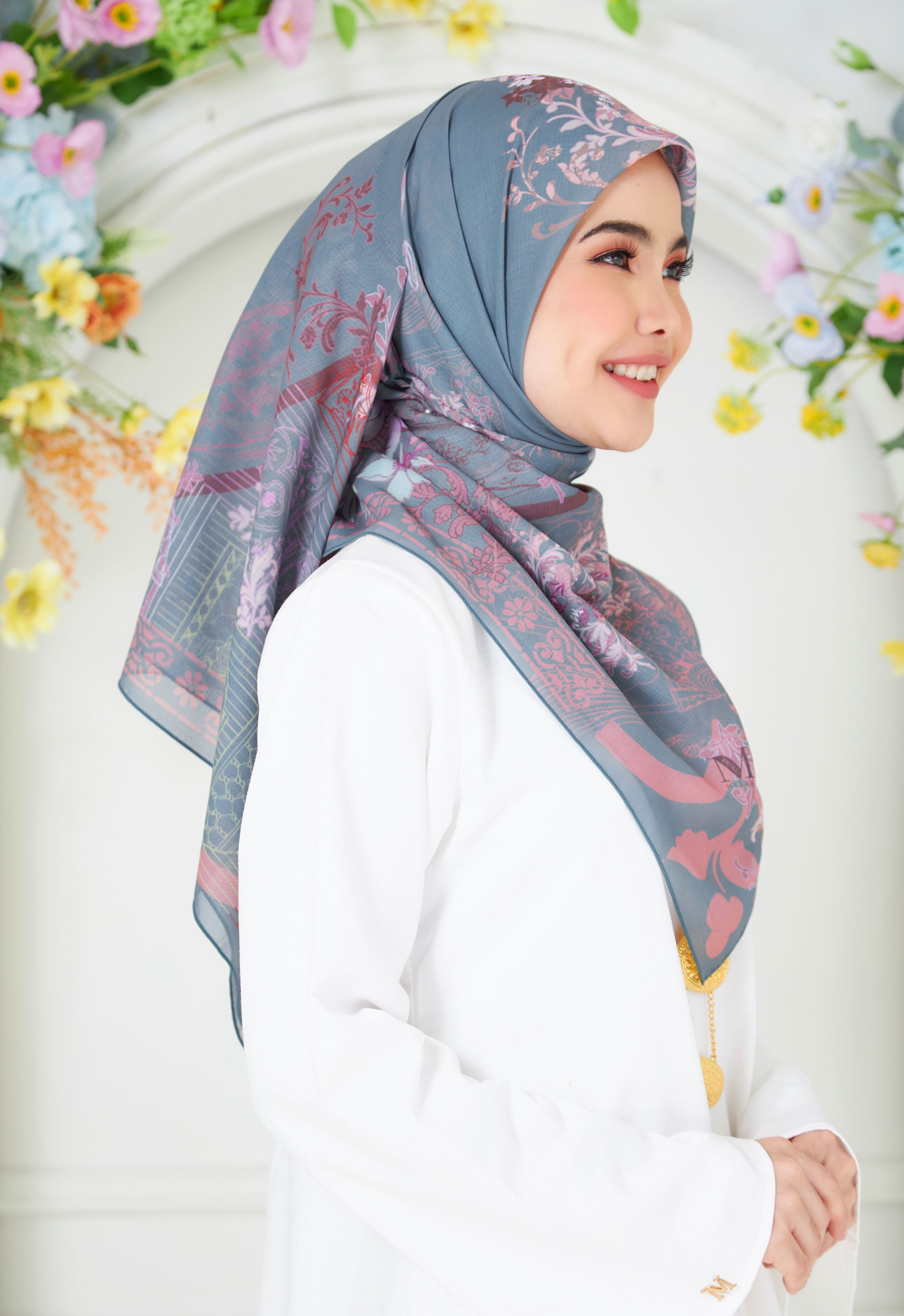 BABA NYONYA BAWAL - GRAY GREEN