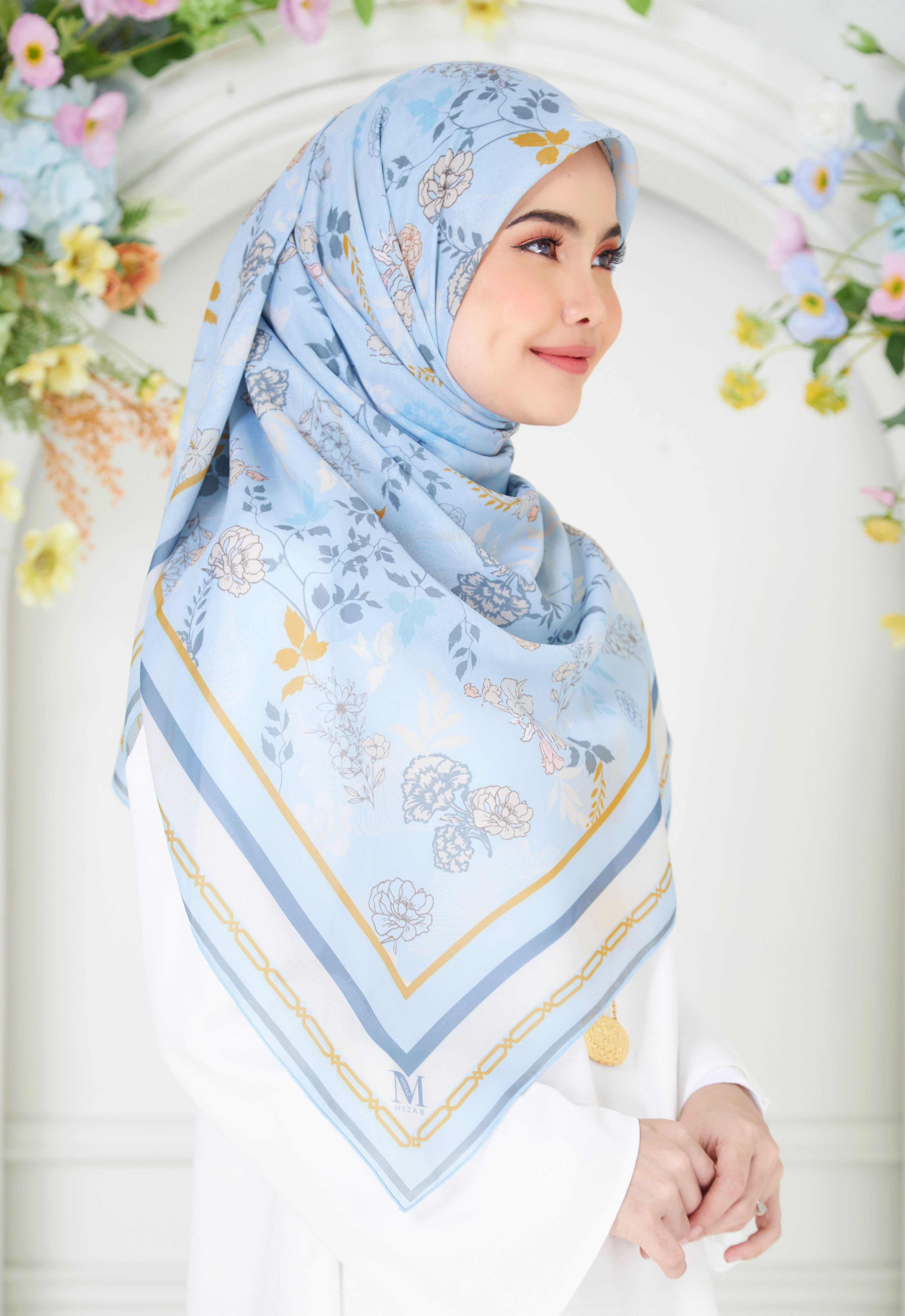 BUNGA BAWAL - LIGHT BLUE