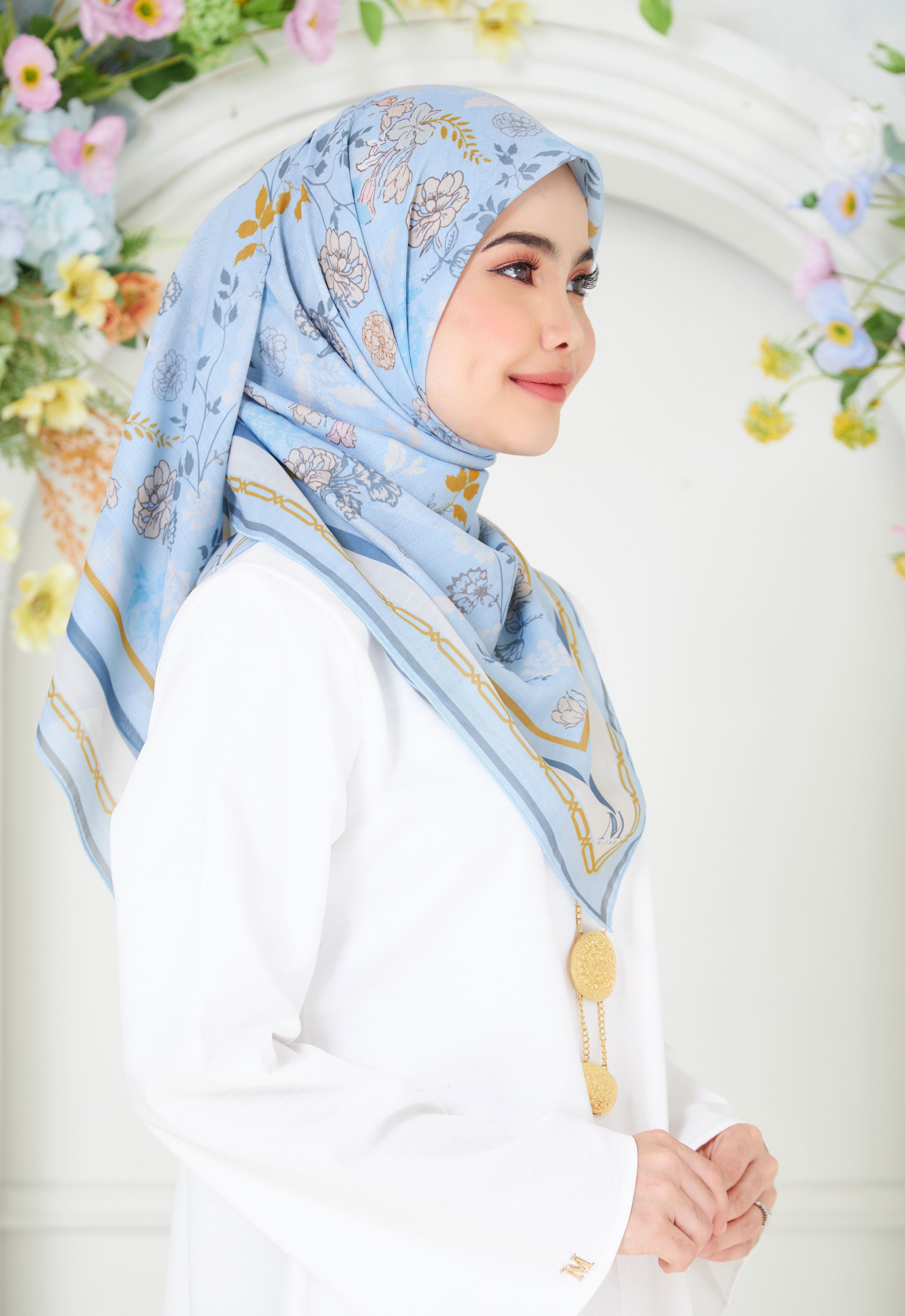 BUNGA BAWAL - LIGHT BLUE