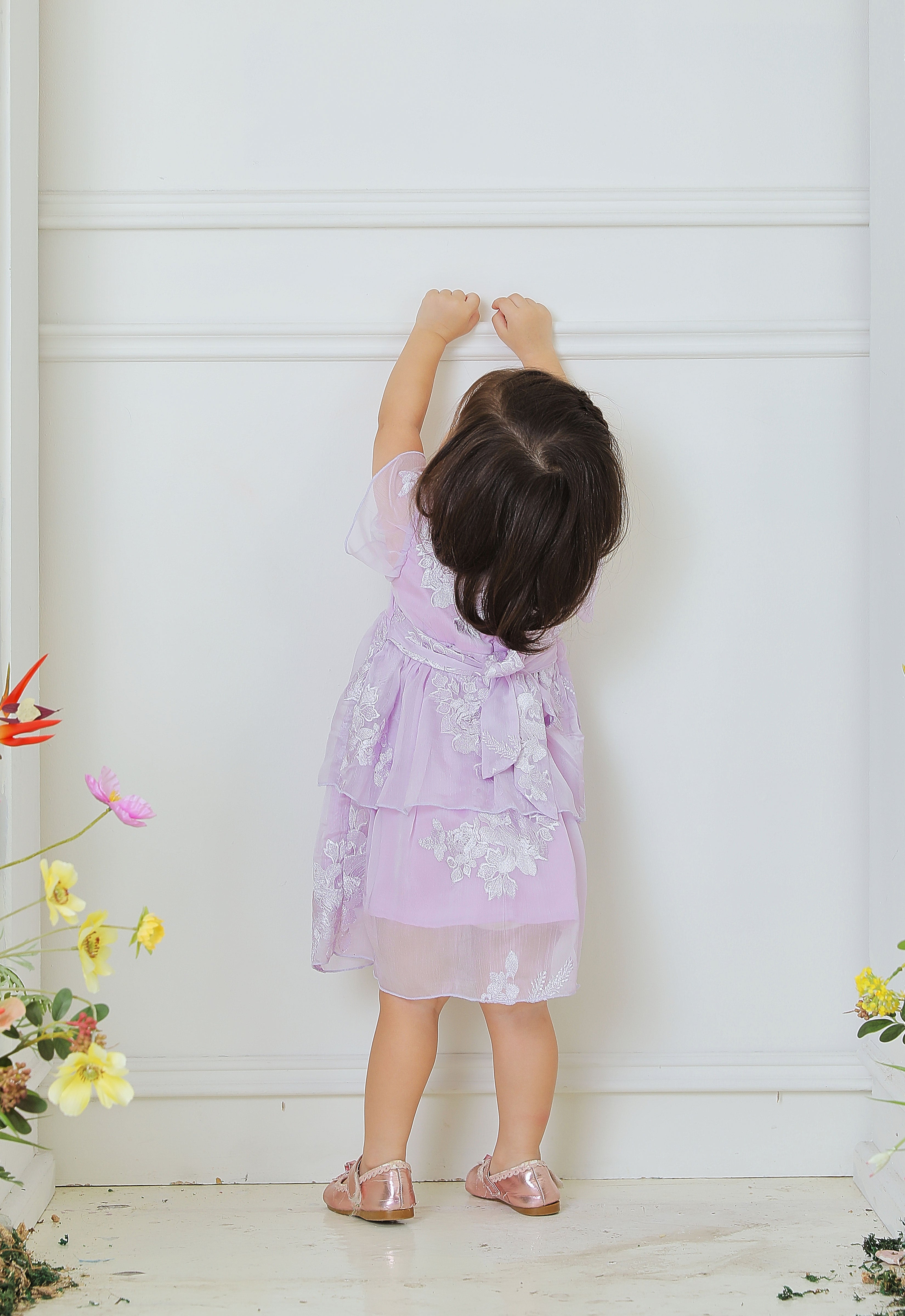 DARLA BABY DRESS - LILAC