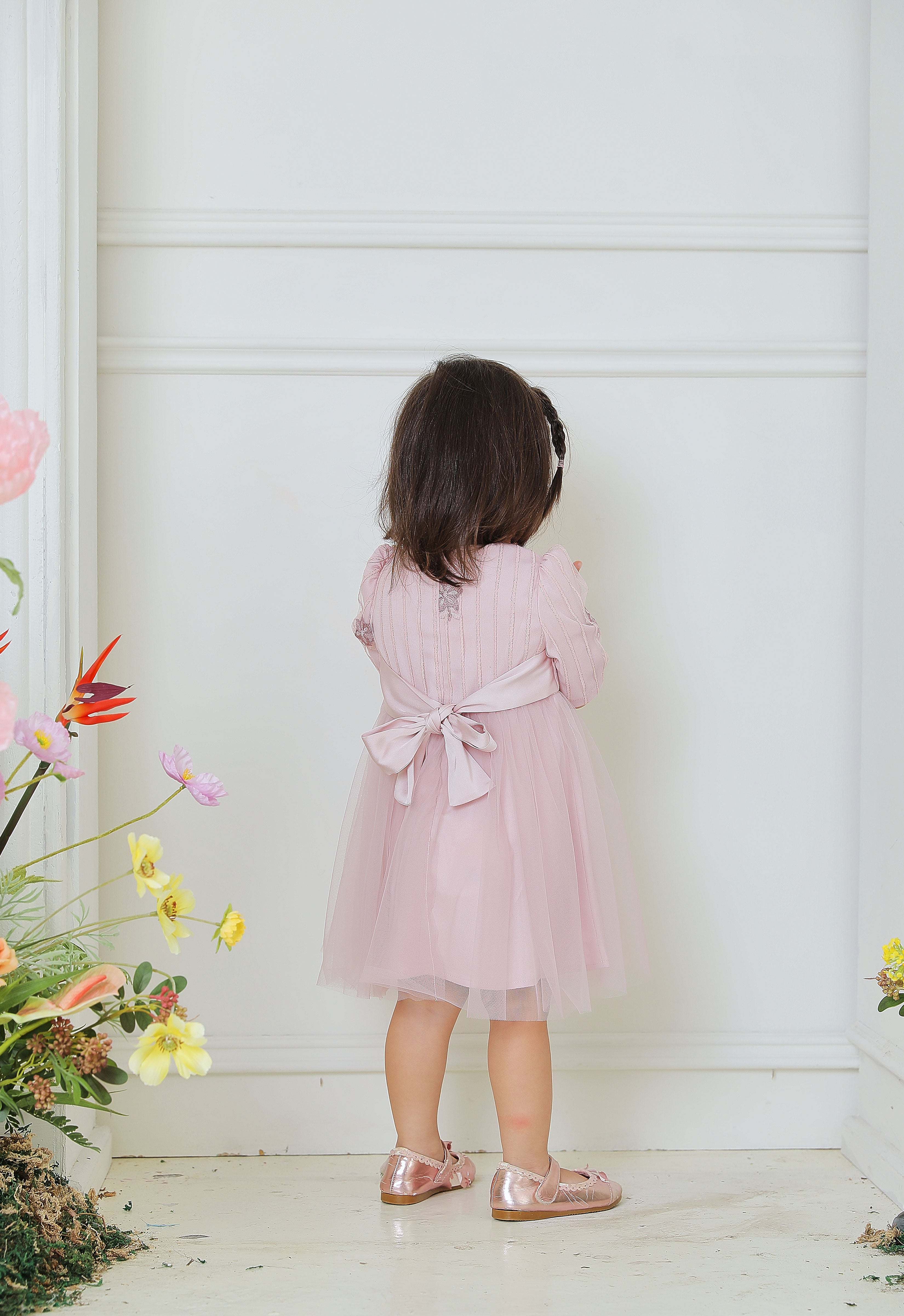 DIAN LUXE BABY DRESS - PINK