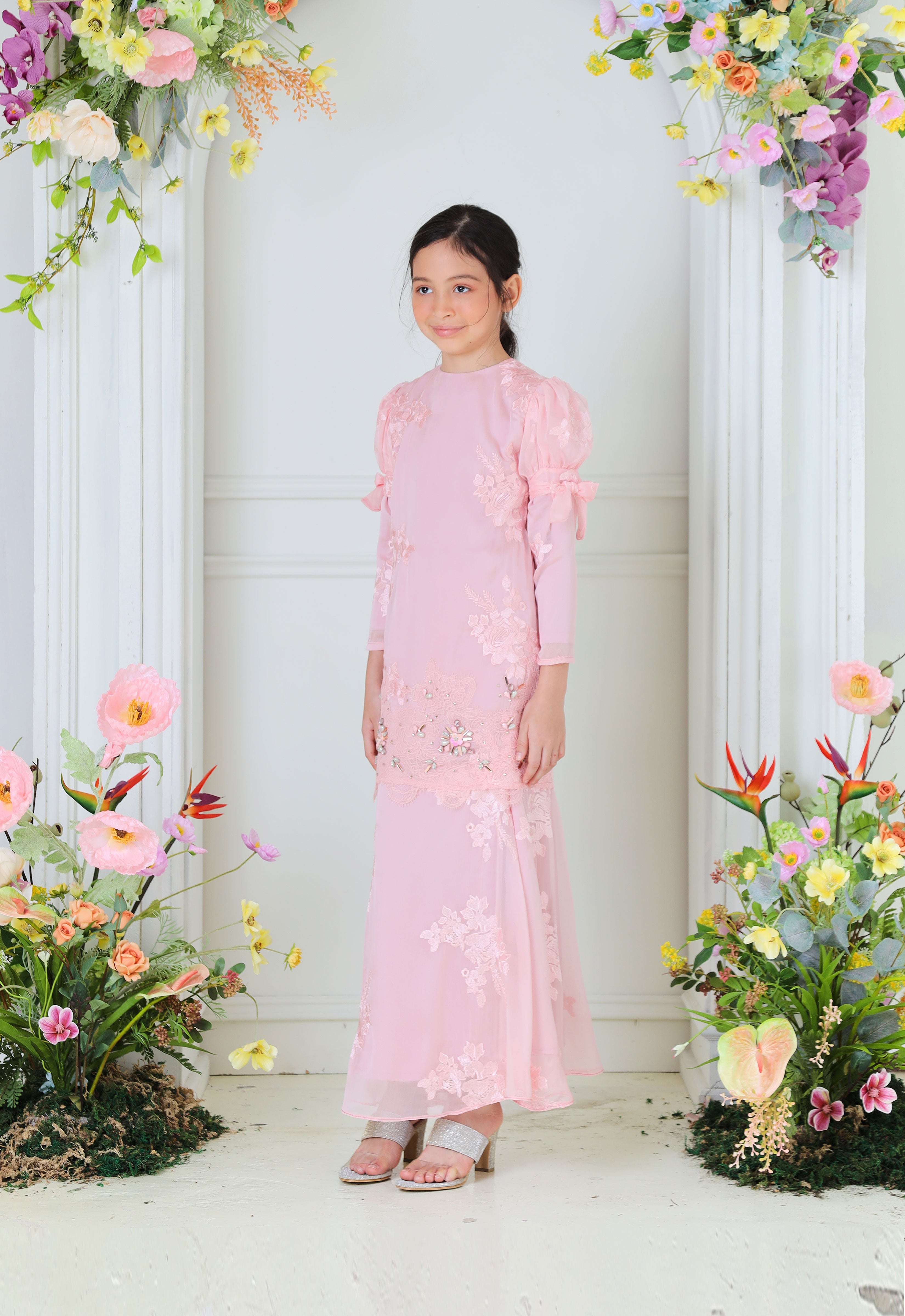 DARLA KIDS KURUNG - BLUSH PINK