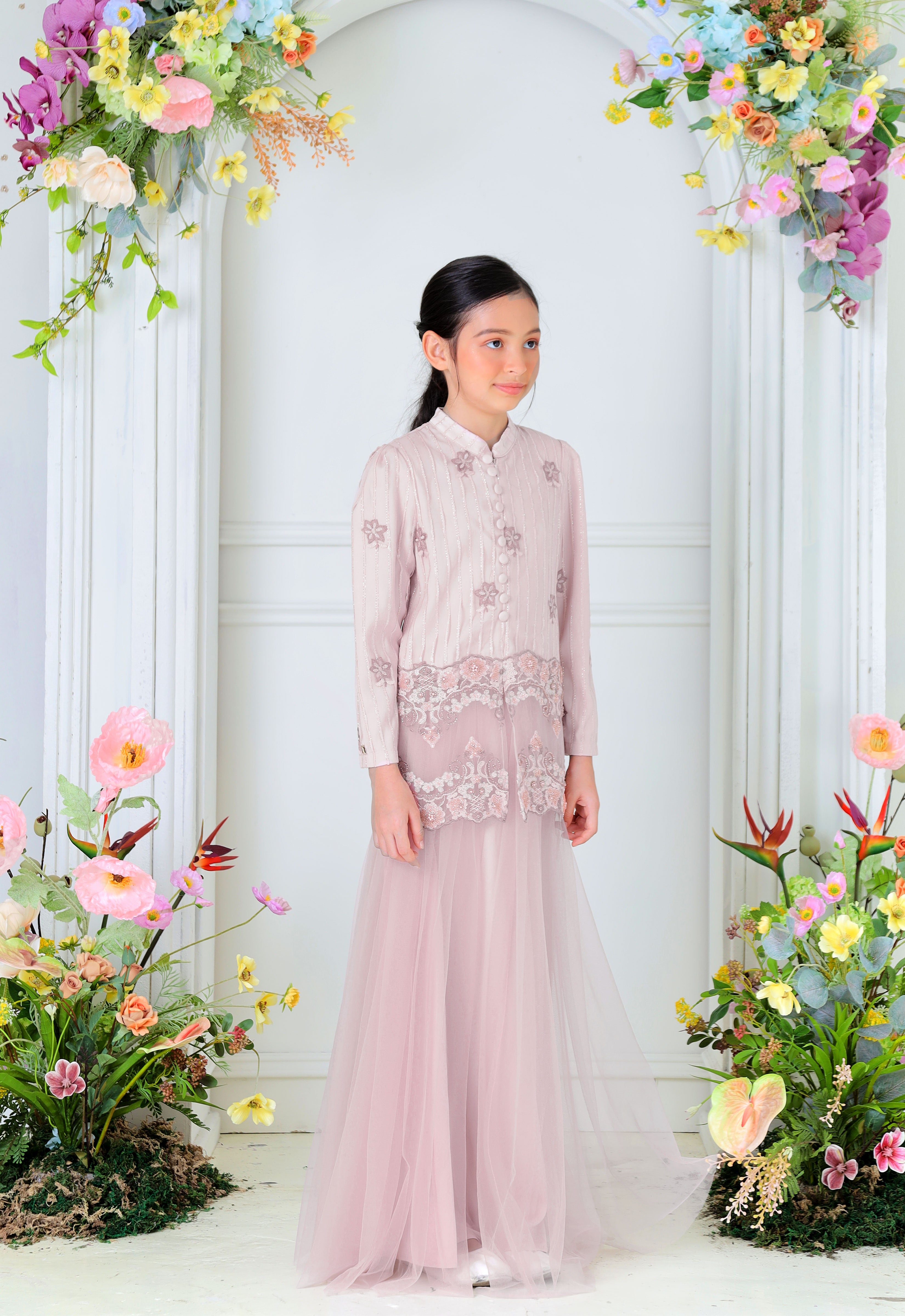 DIAN LUXE KIDS KURUNG - PINK