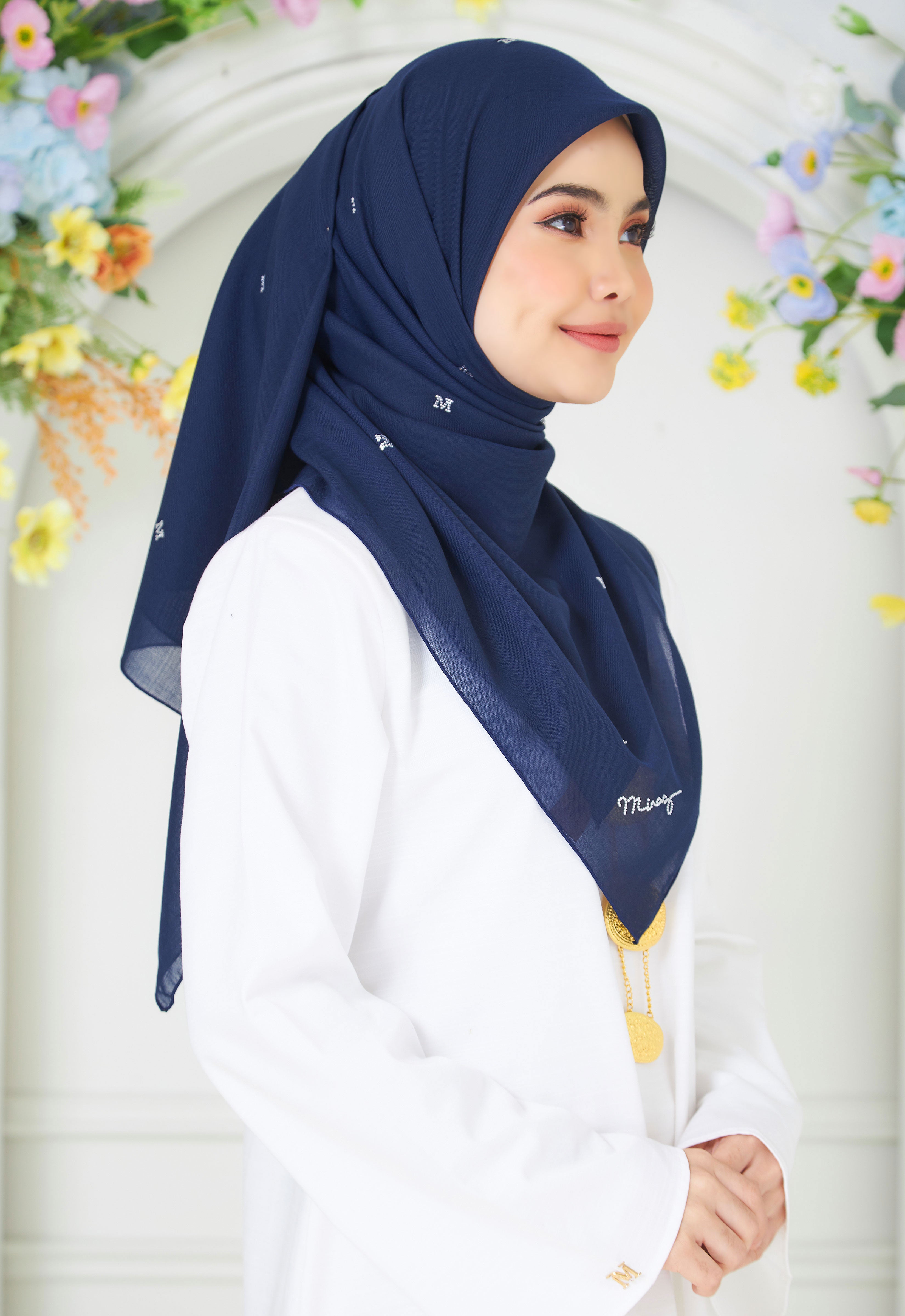 PLAIN BAWAL - DARK BLUE