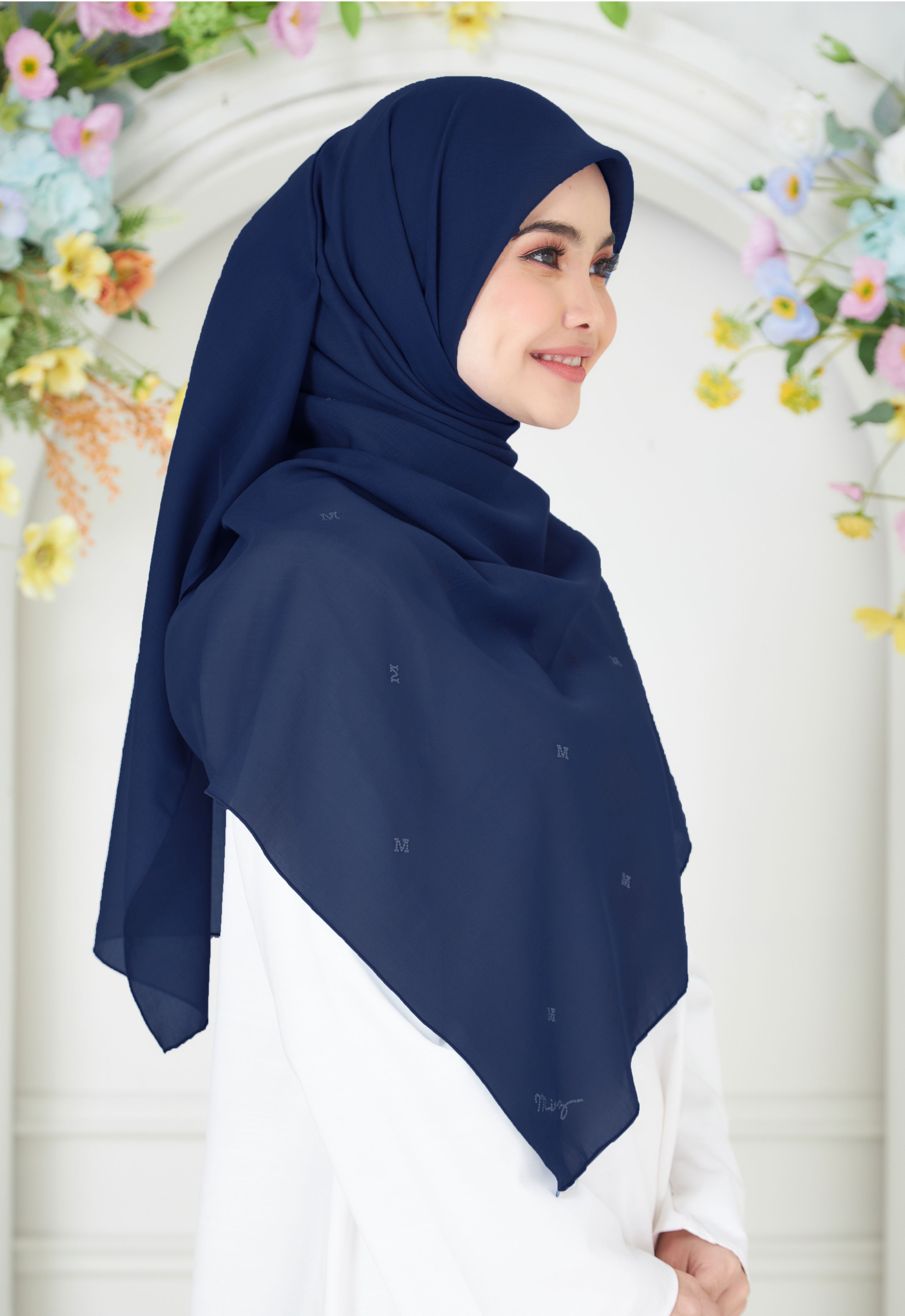 PLAIN BAWAL - DARK BLUE