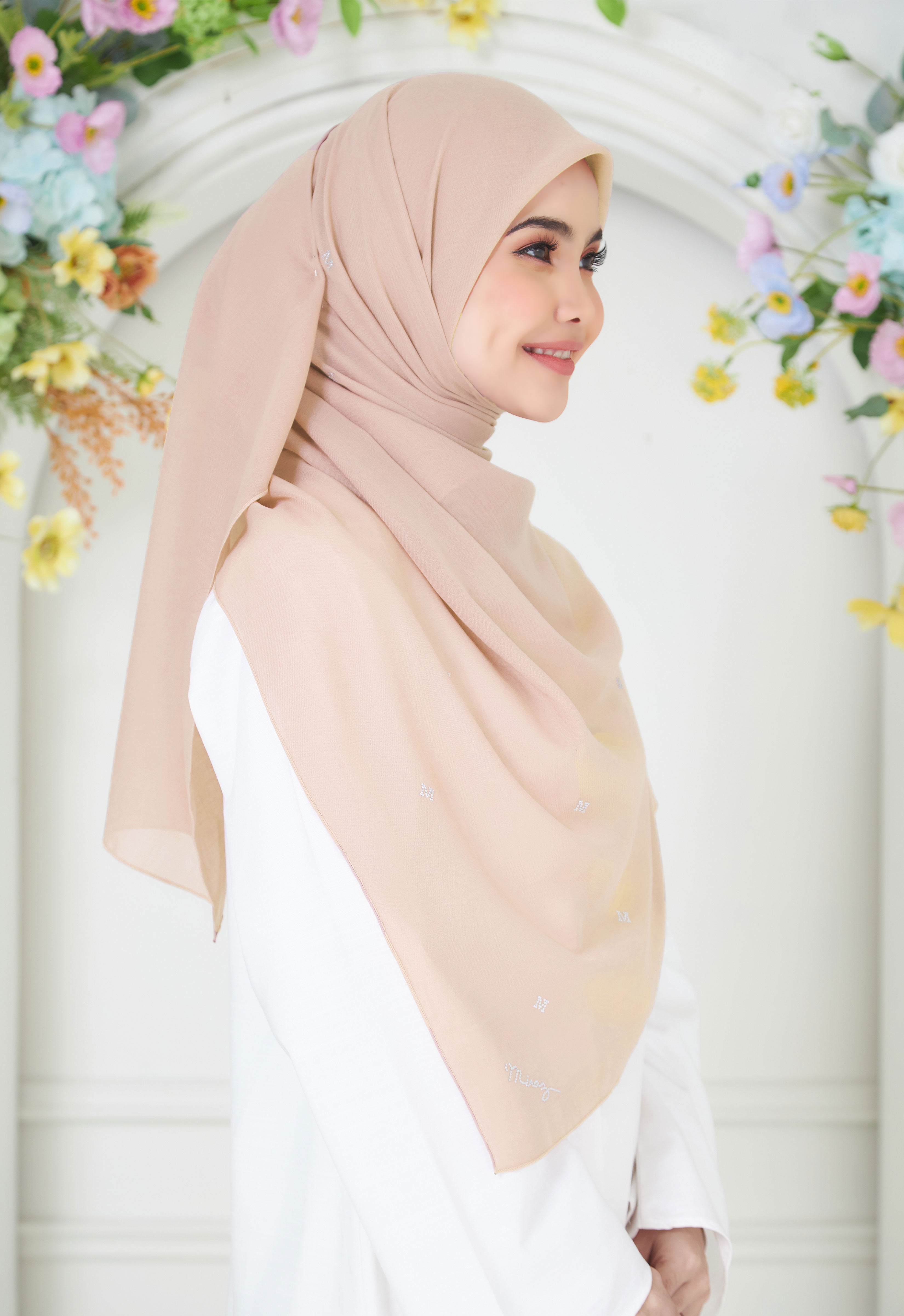 PLAIN BAWAL - DUSTY PEACH