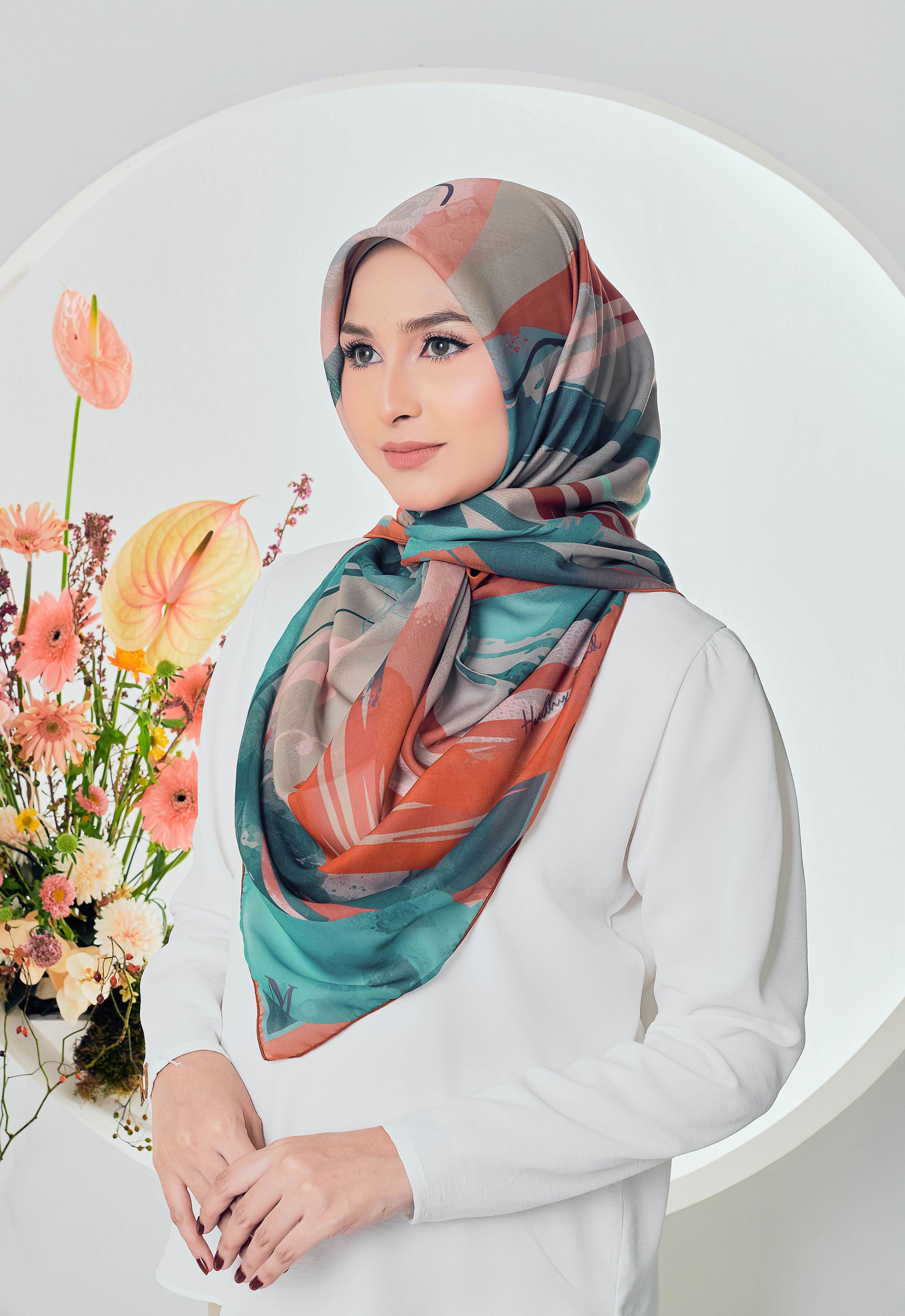 MIASA BAWAL - RUST TEAL