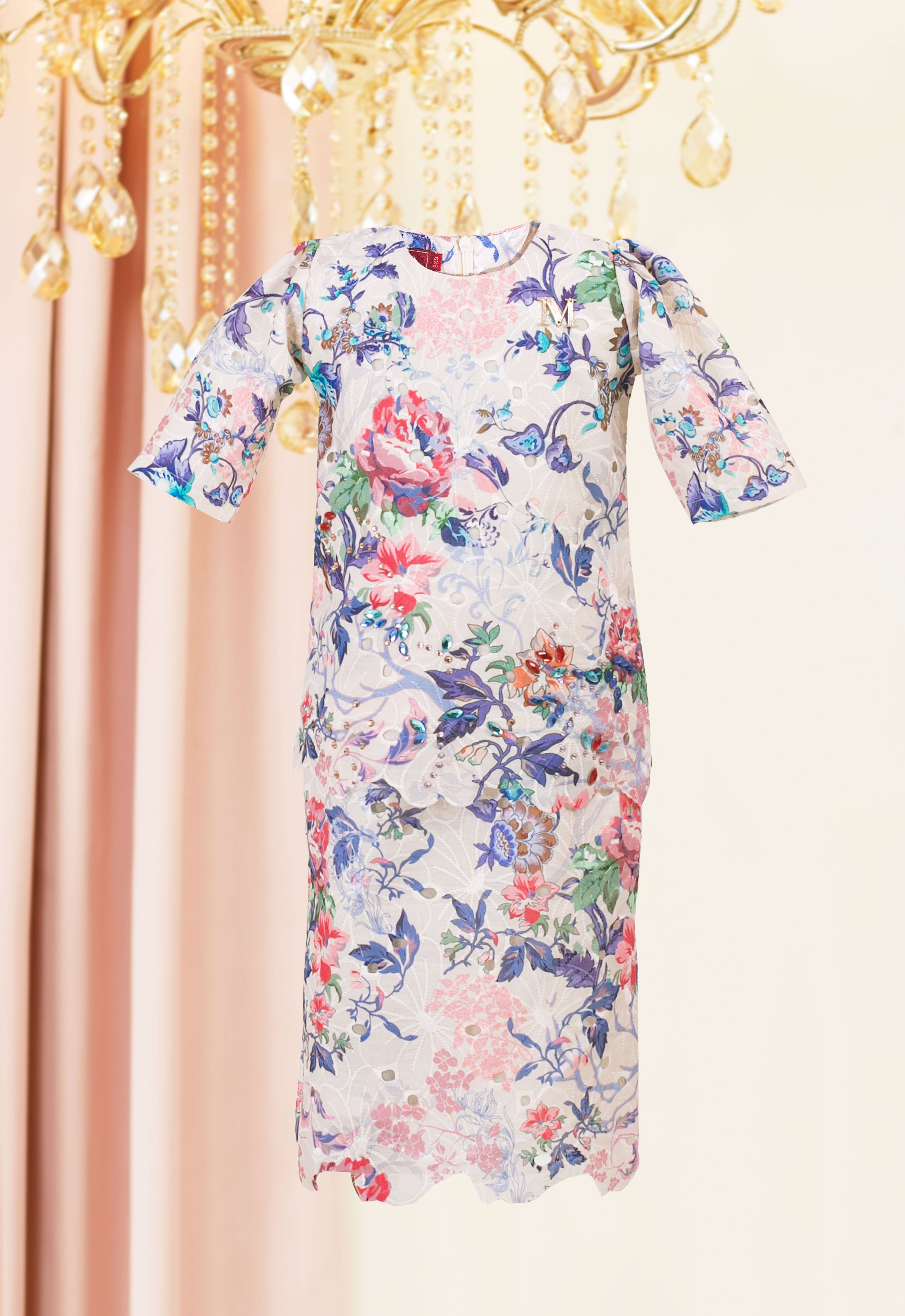 JOANNA PORCELAIN BABY KURUNG - CREAM