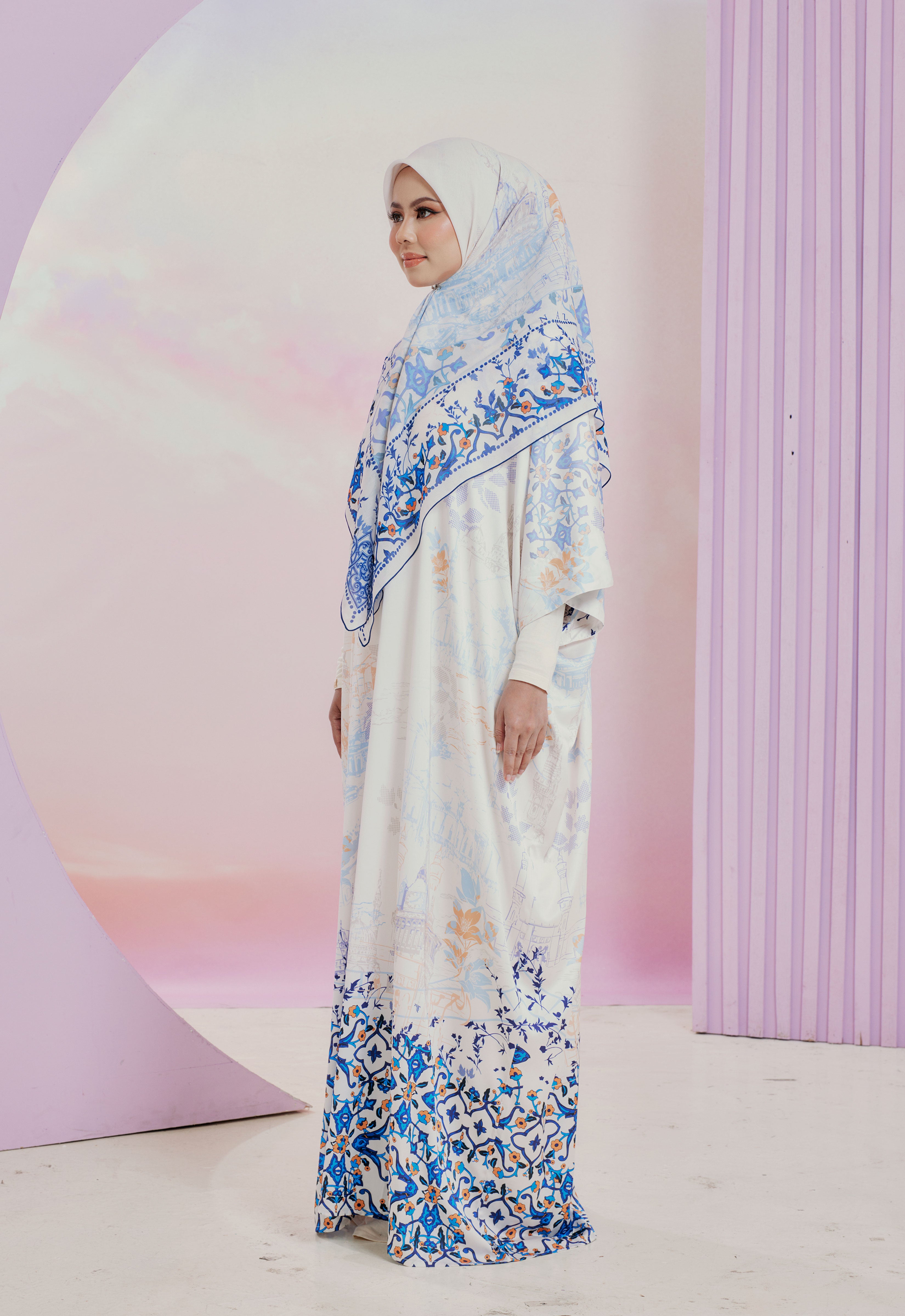 HARAMAIN ABAYA - ROYAL BLUE