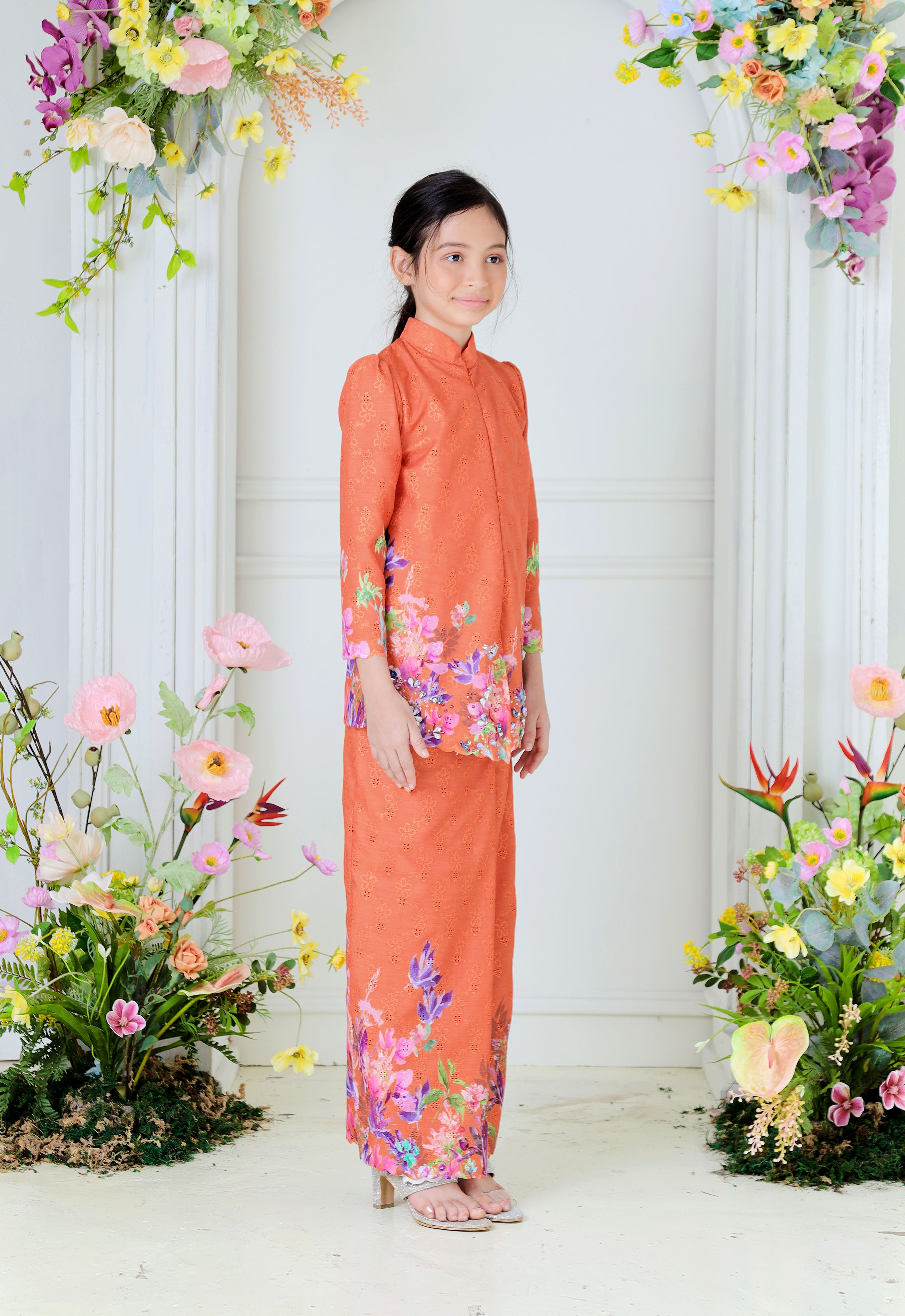 JOANNA KIDS KEBAYA - ORANGE BUTTER