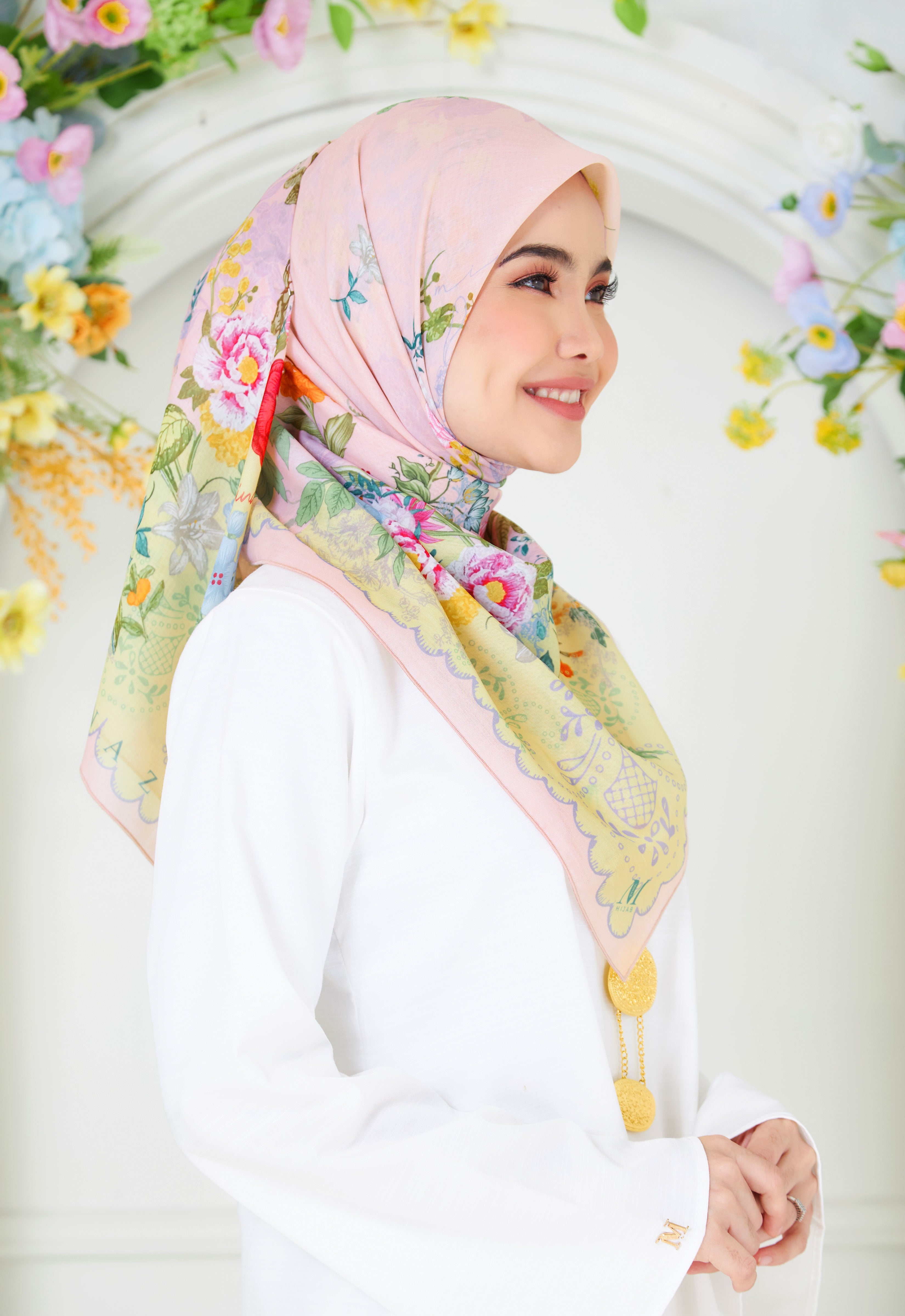 KEBAYA BAWAL - ROSE QUARTZ