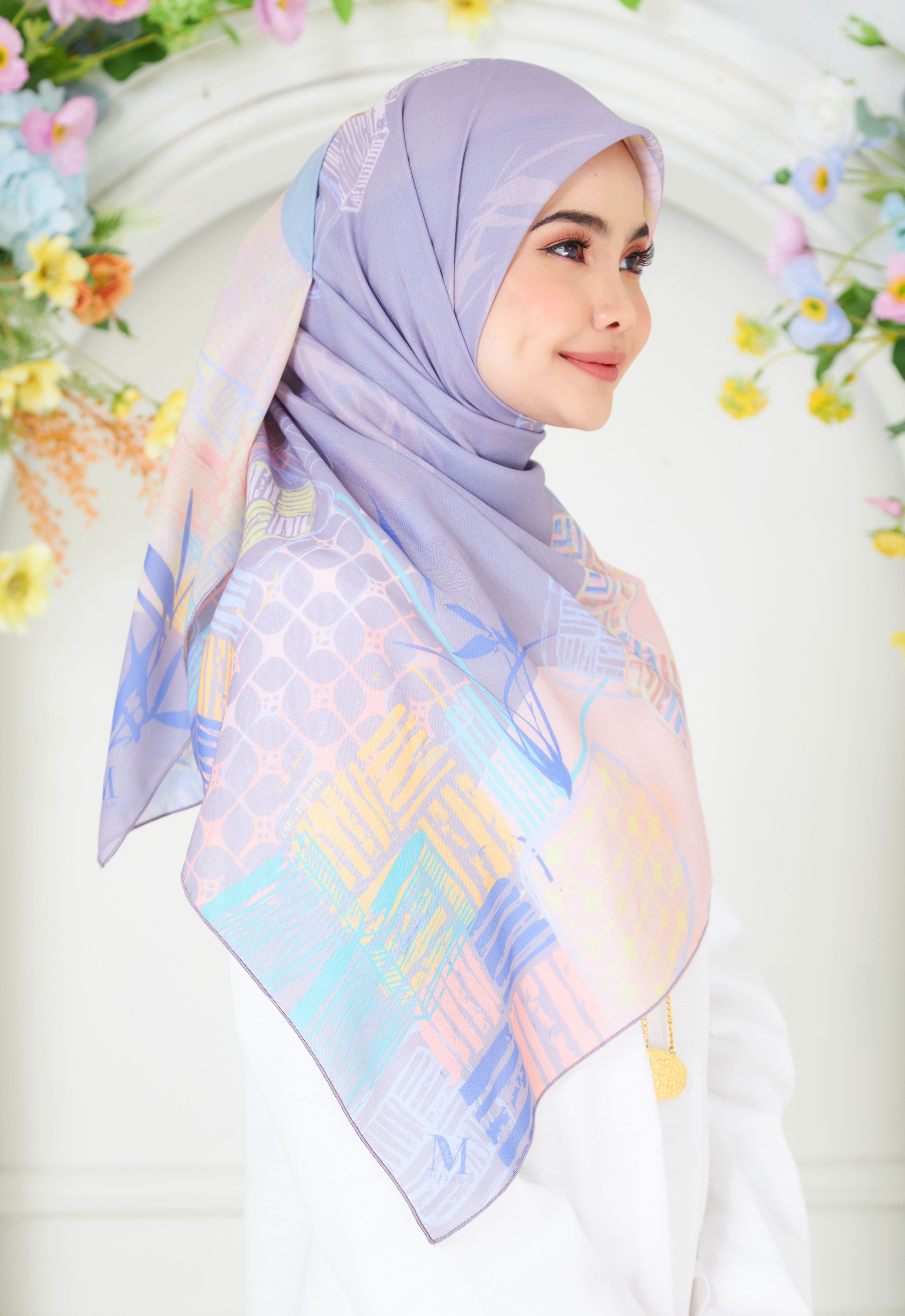 KEK LAPIS BAWAL - DUSTY PURPLE