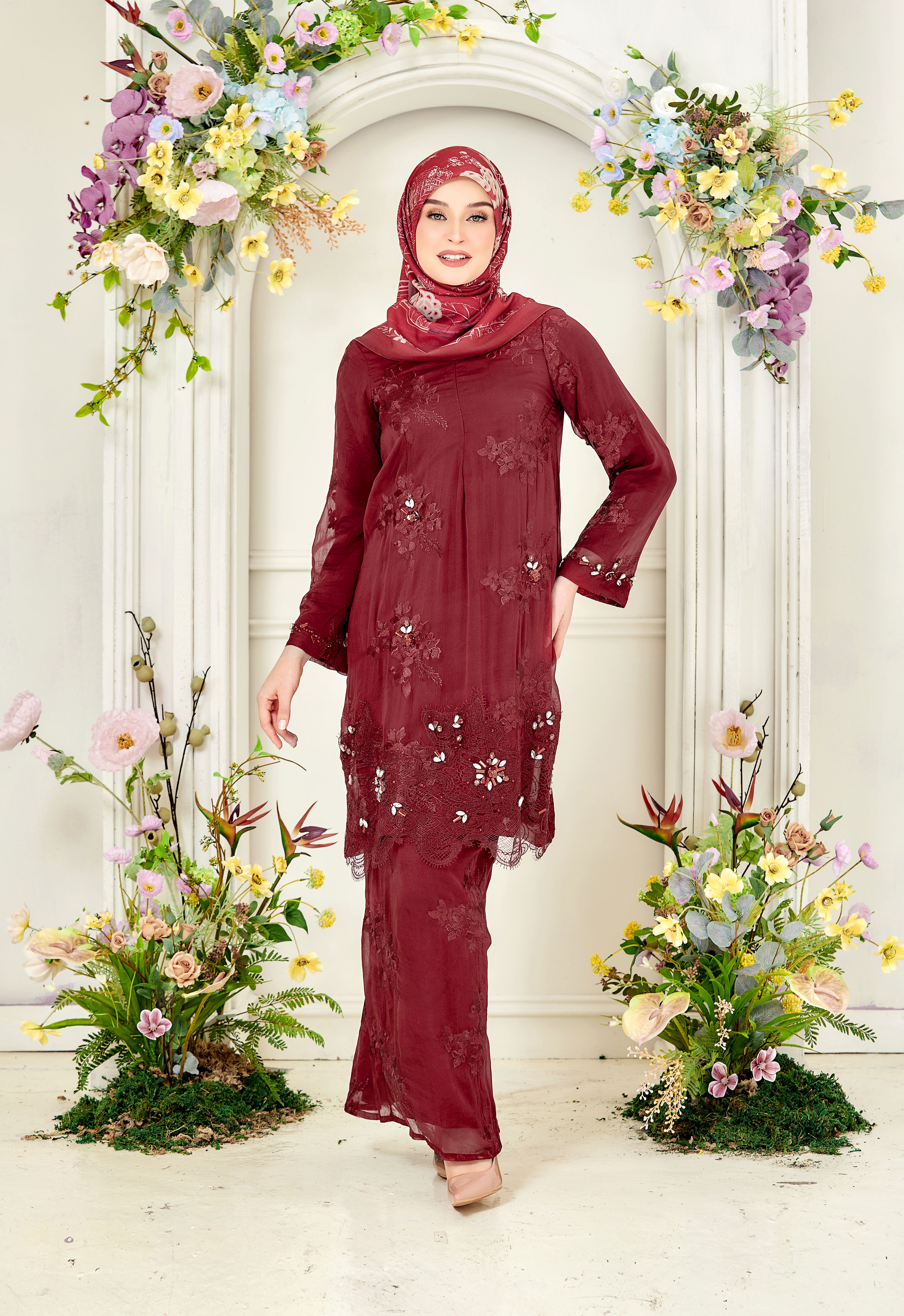 DARLA RIAW KURUNG - MAROON