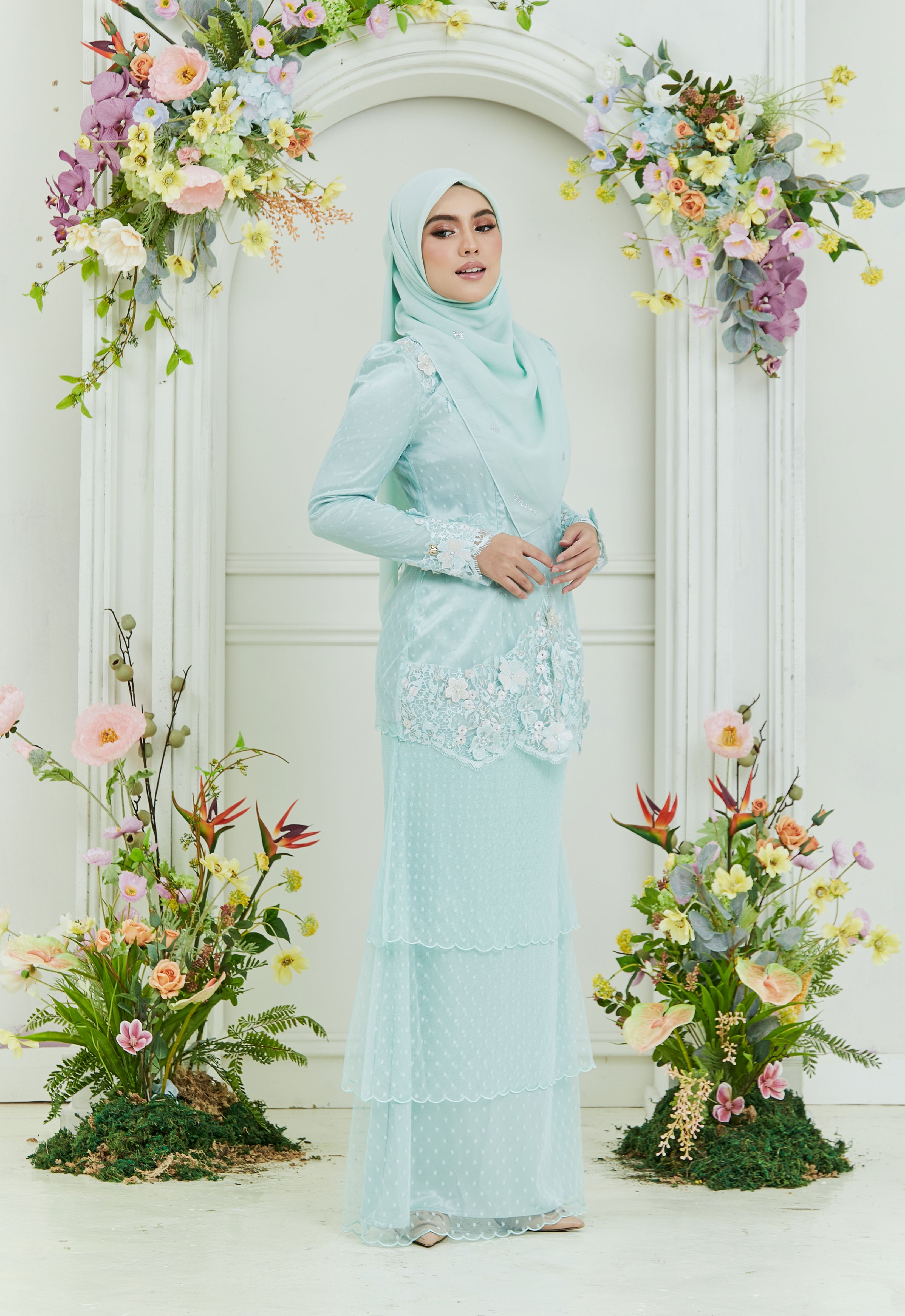 ATILIA LUXE MINI KURUNG - OCEAN WAVE