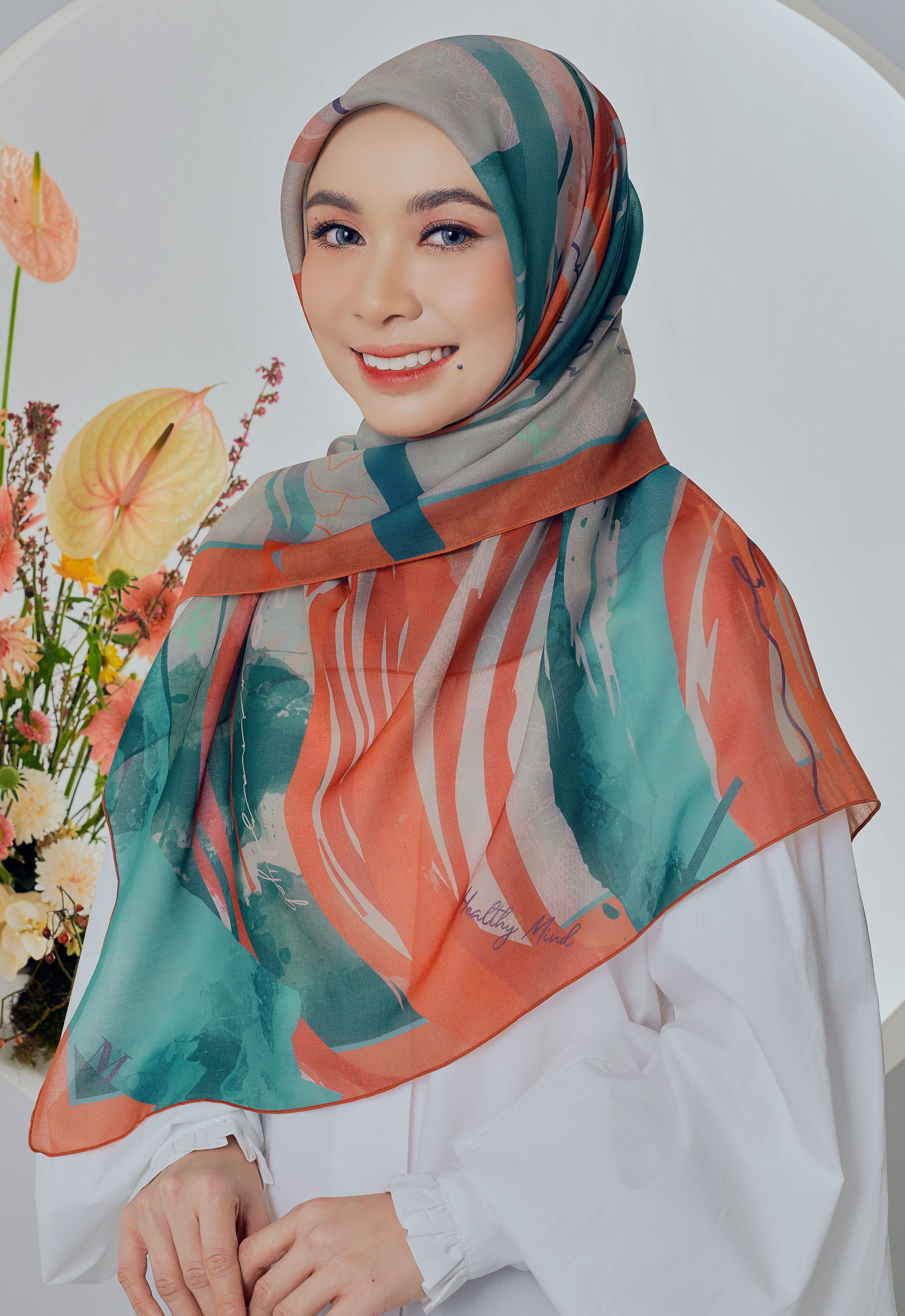 MIASA BAWAL - RUST TEAL