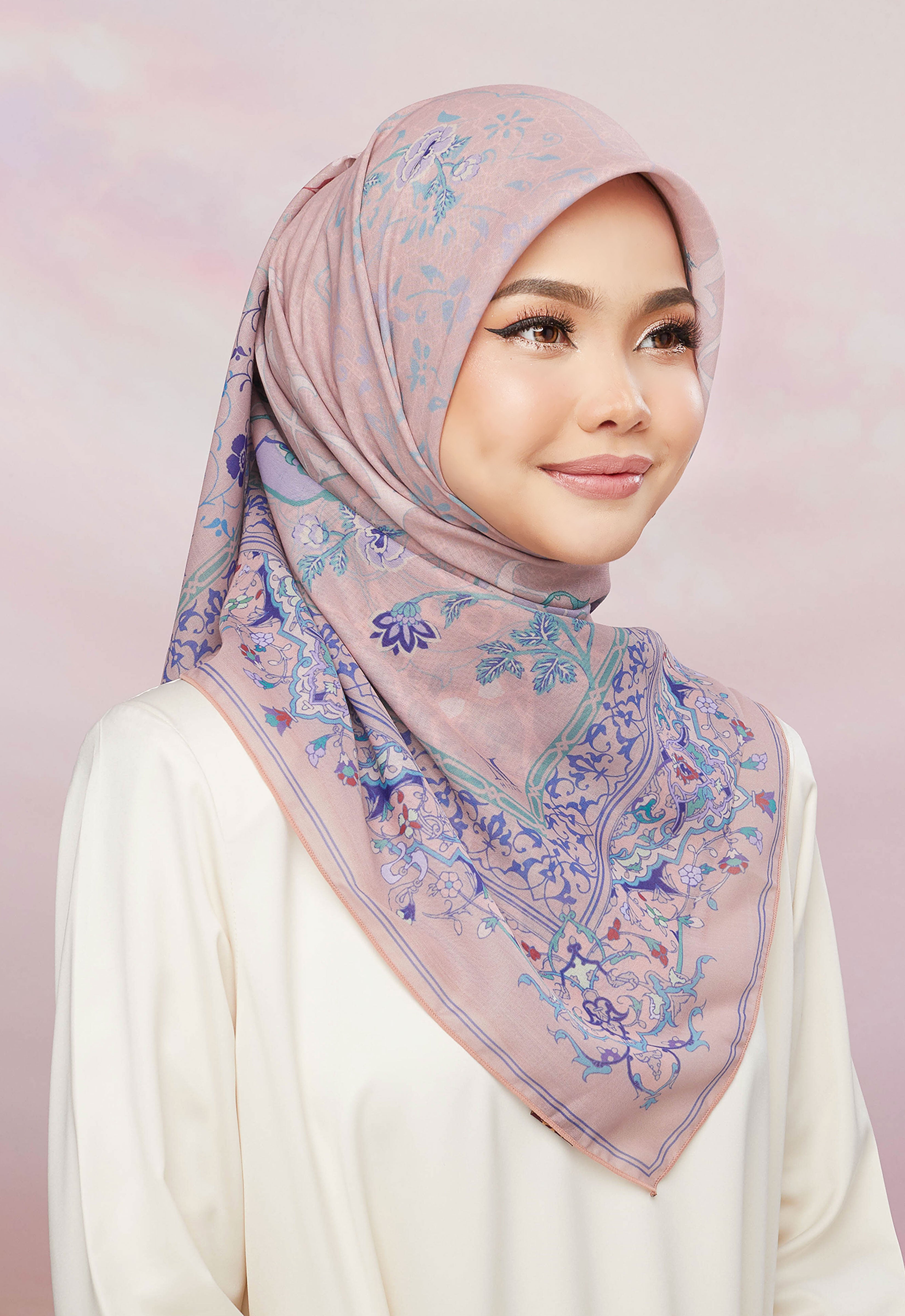 QALAM BAWAL - NUDE PINK