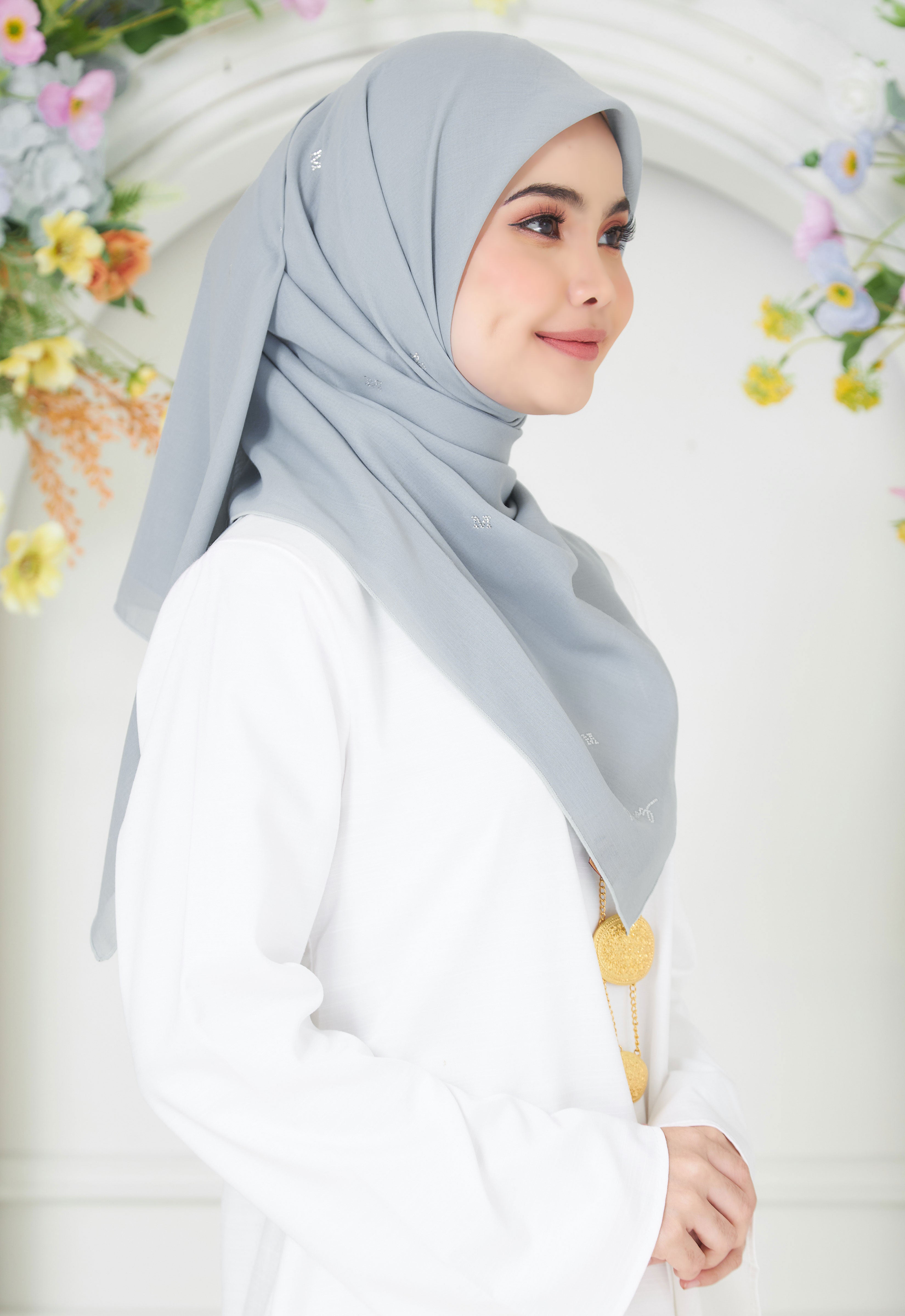 PLAIN BAWAL - PEARL BLUE