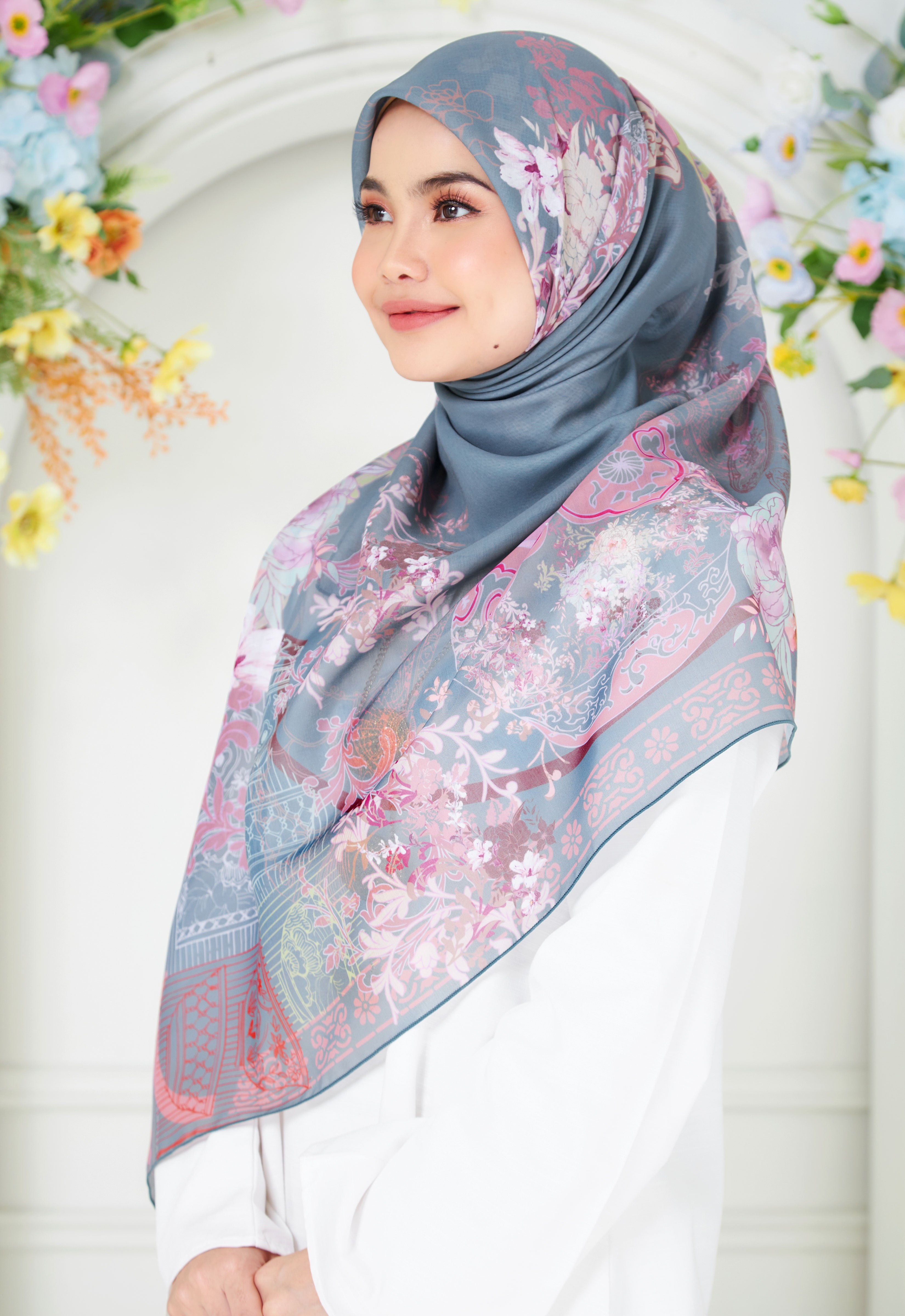 BABA NYONYA BAWAL - GRAY GREEN