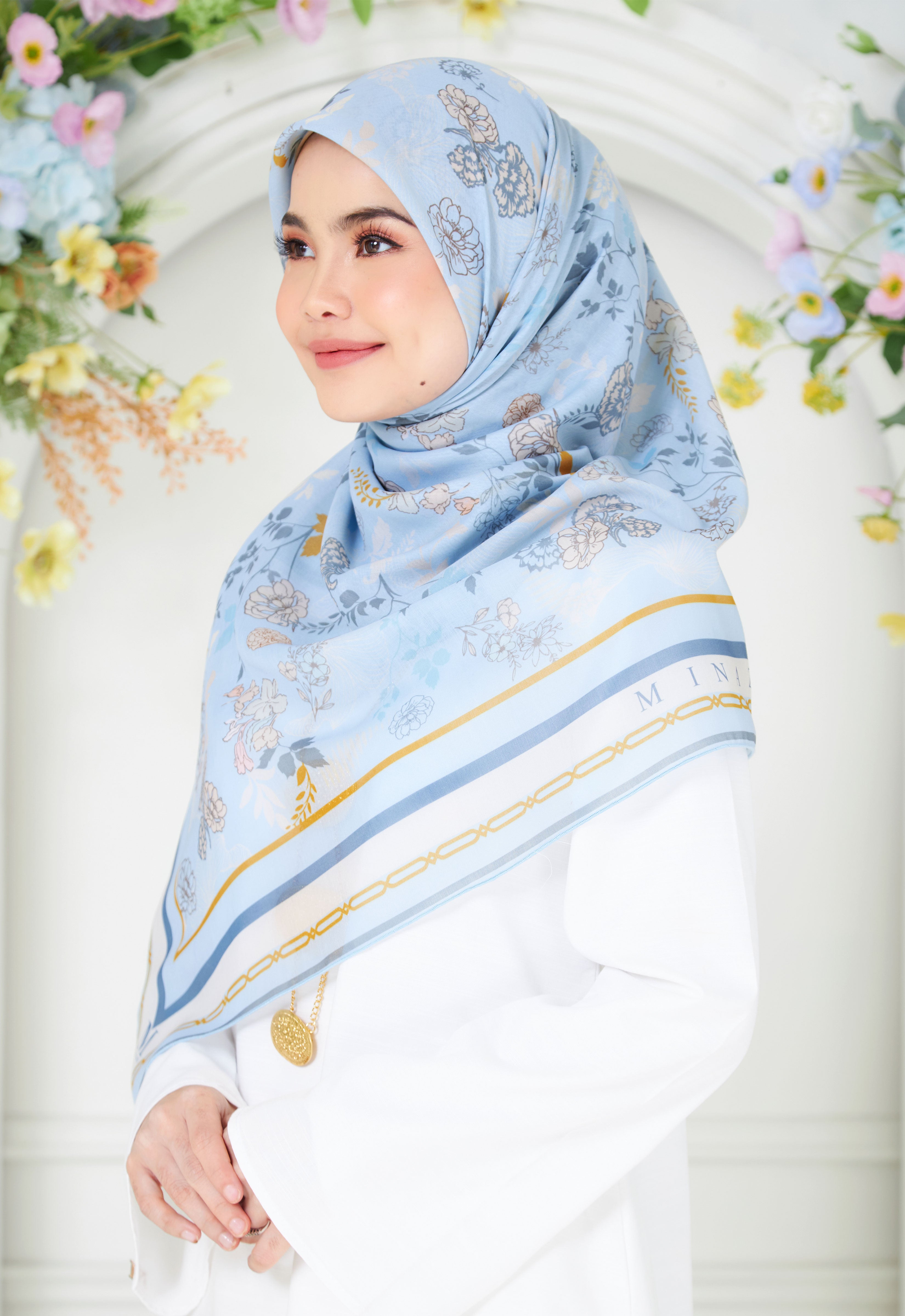 BUNGA BAWAL - LIGHT BLUE