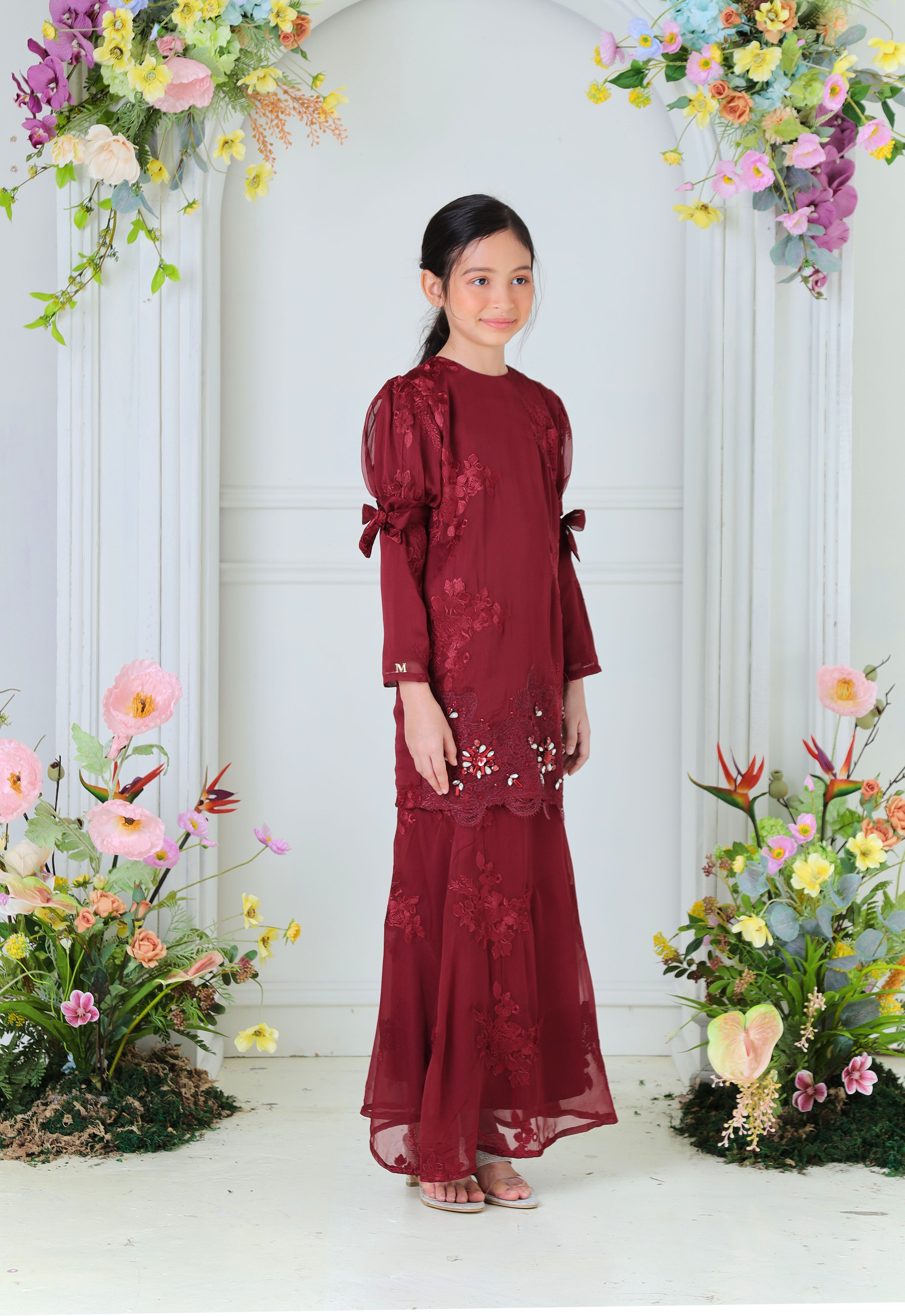 DARLA KIDS KURUNG - MAROON