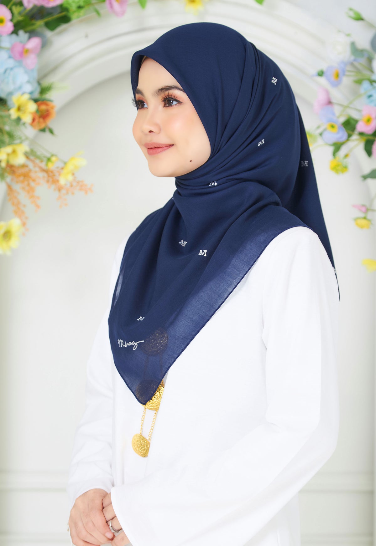 MINAZ HIJAB - PLAIN MSTONE SERIES