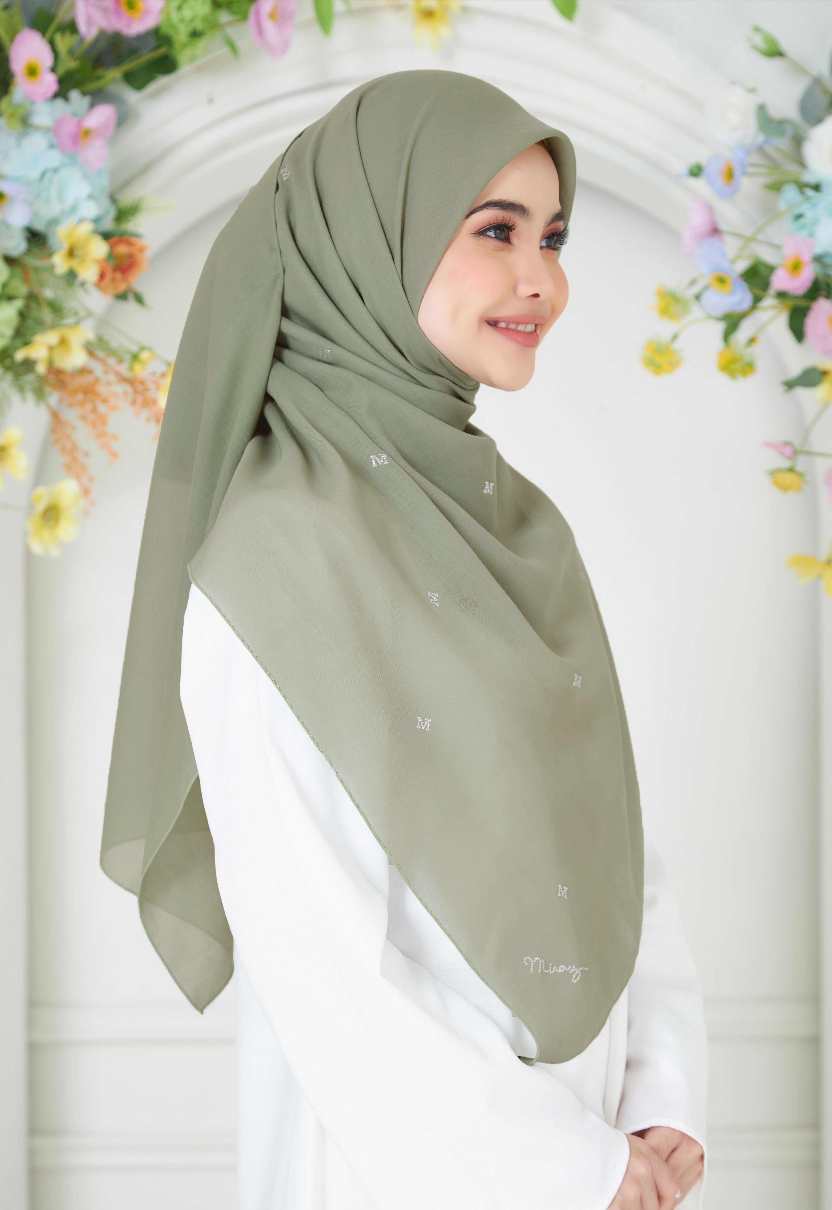PLAIN BAWAL - DUSTY GREEN