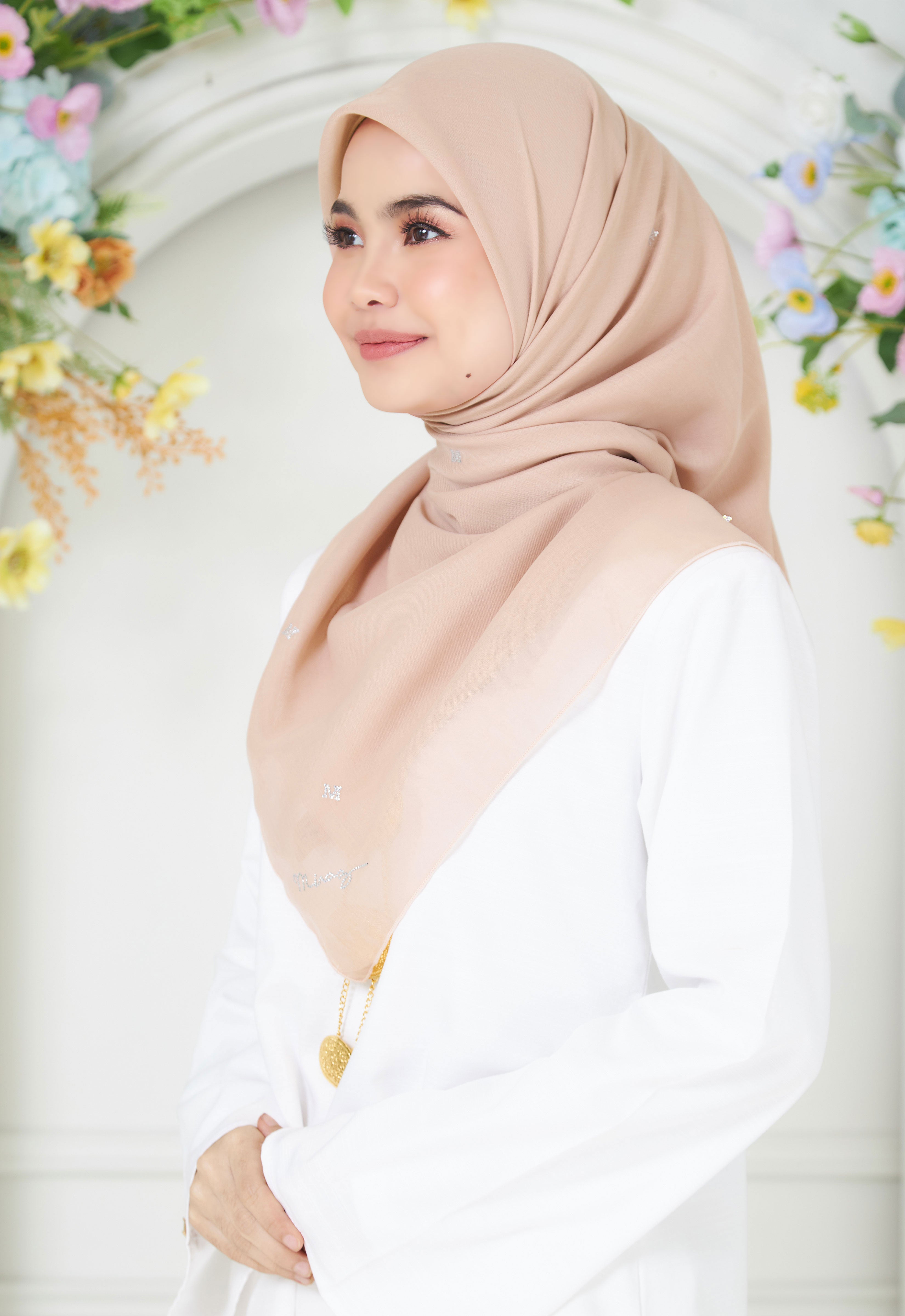 PLAIN BAWAL - DUSTY PEACH