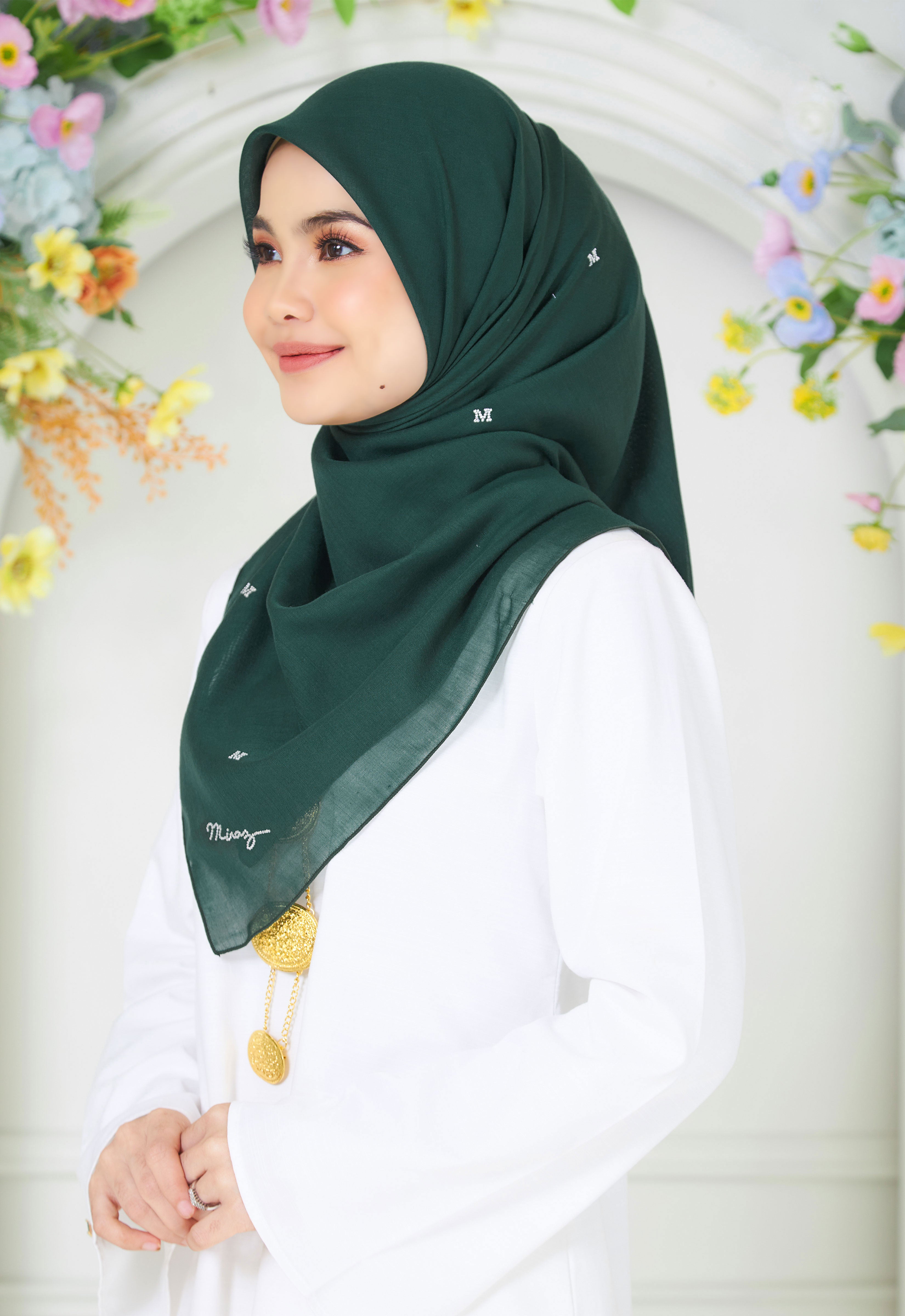 PLAIN BAWAL - EMERALD GREEN