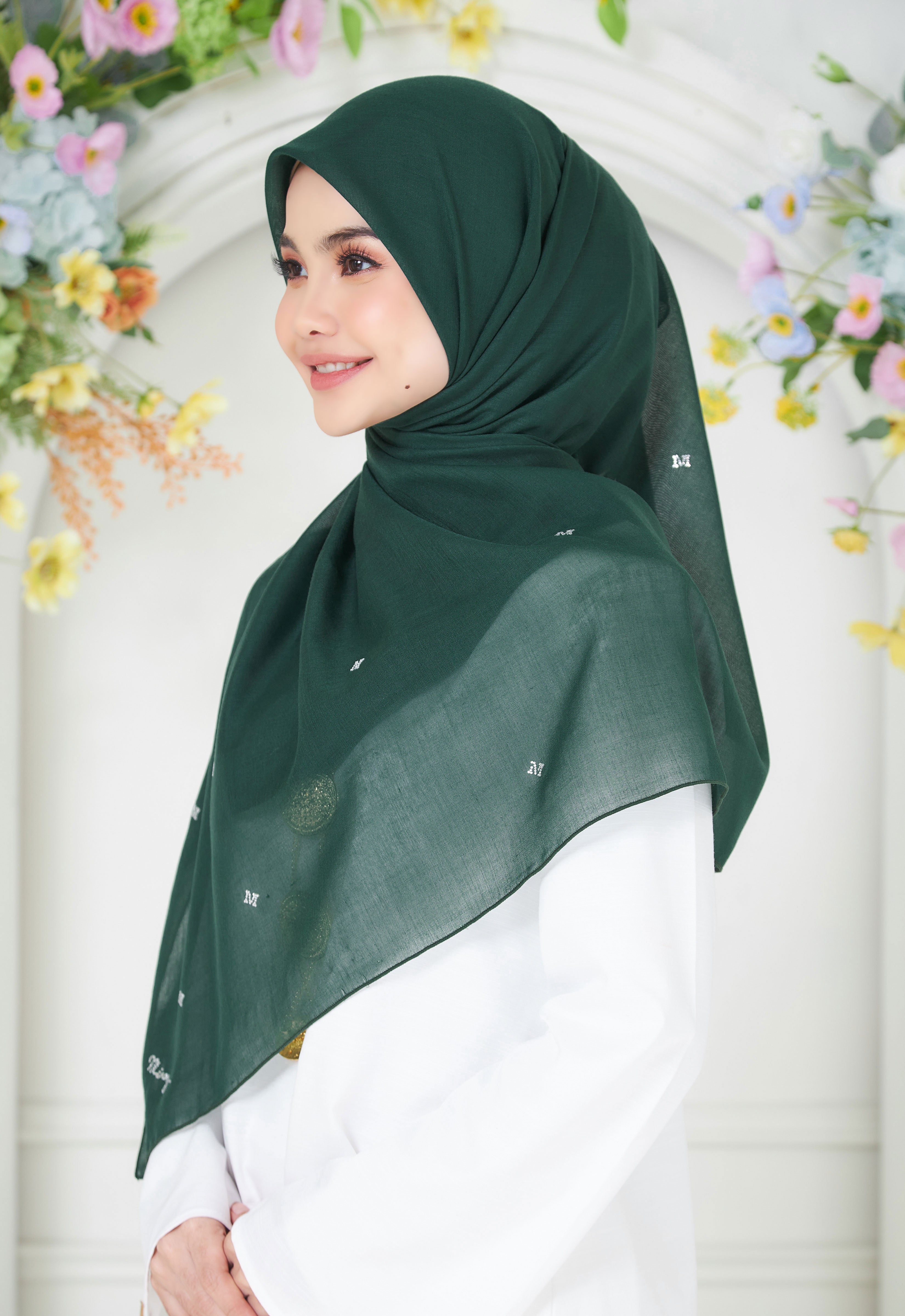 PLAIN BAWAL - EMERALD GREEN