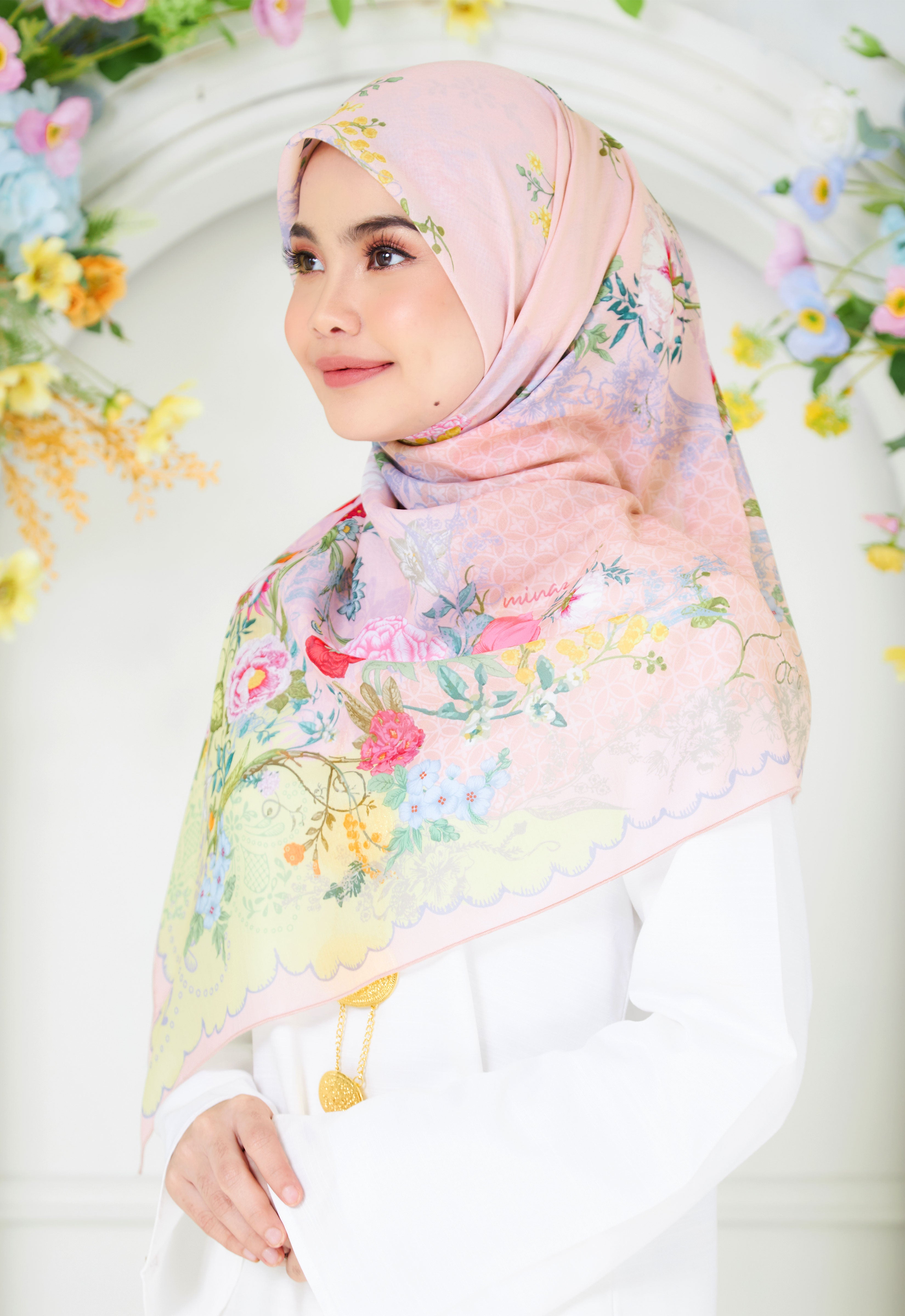 KEBAYA BAWAL - ROSE QUARTZ