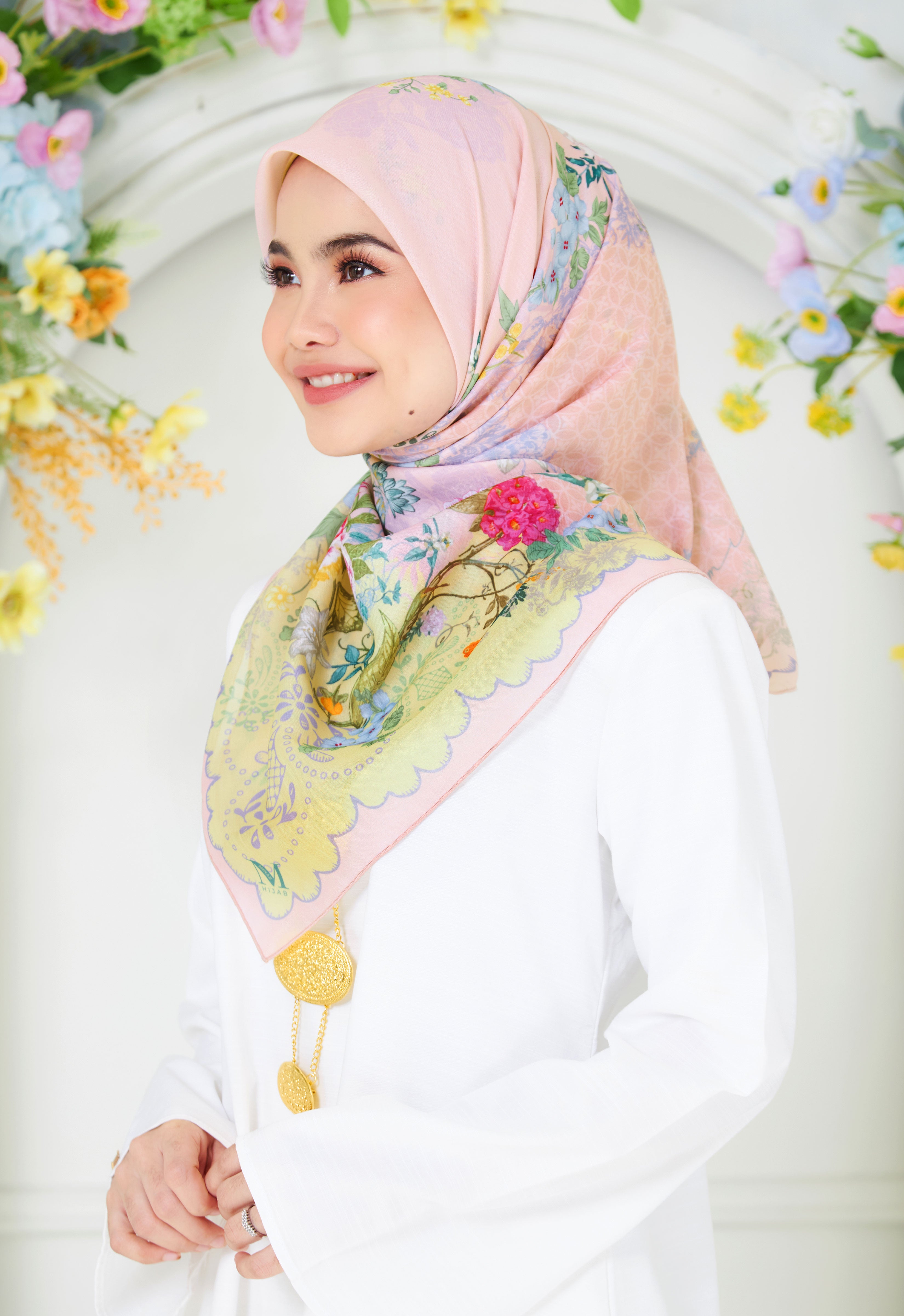 KEBAYA BAWAL - ROSE QUARTZ