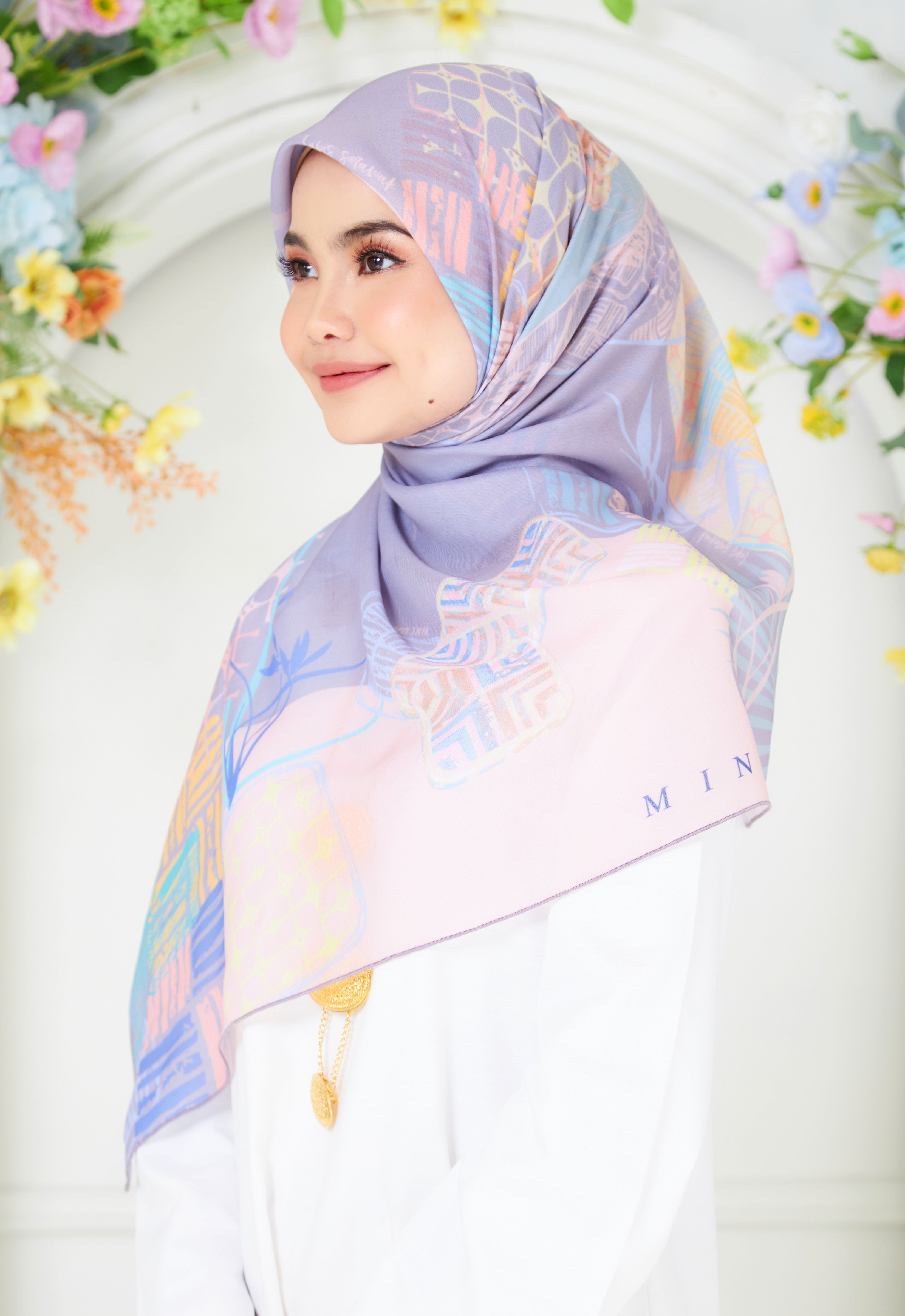 KEK LAPIS BAWAL - DUSTY PURPLE